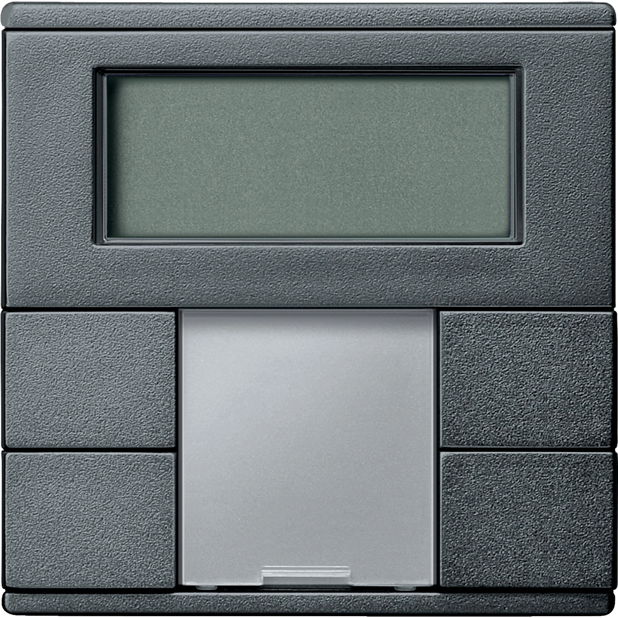 Schneider Electric MTN6212-0414 Double switch plus with room temperature controller, anthracite, System M (img_001)