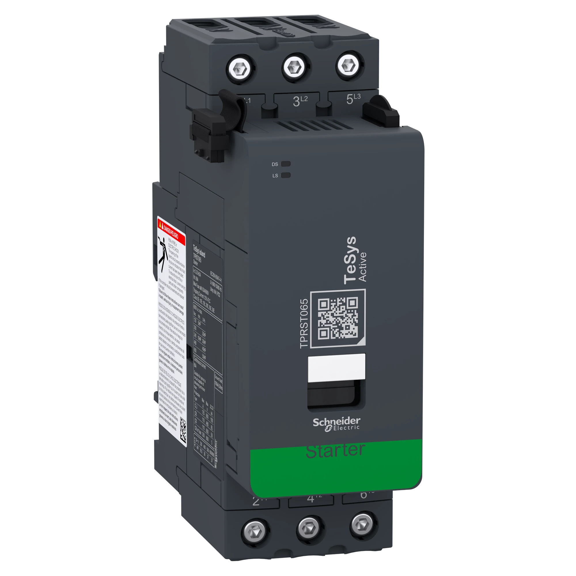 Schneider Electric TPRST065 Direct Starter 65 A 30 kW, TeSys island Standard Power Output (img_001)