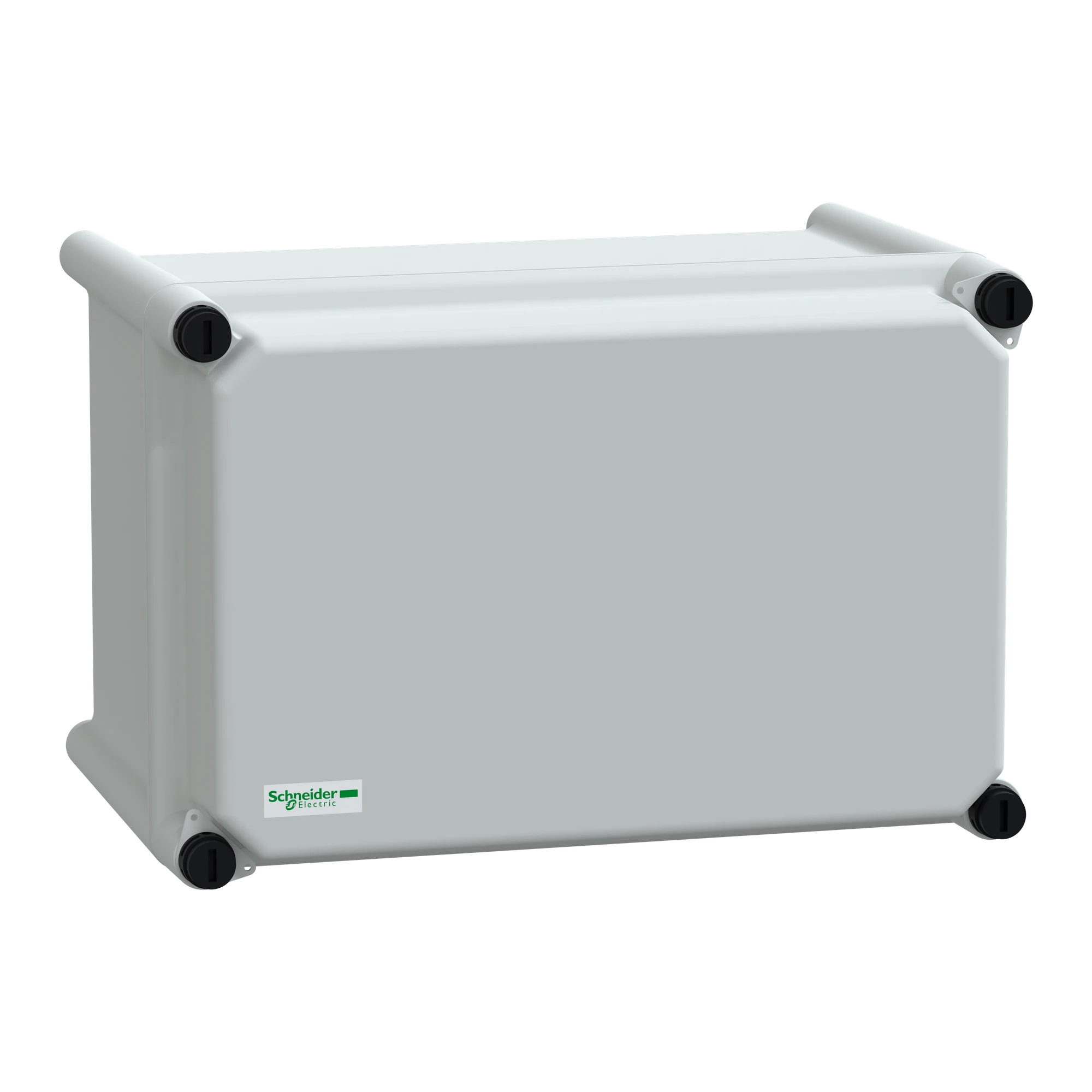 Schneider Electric NSYPLSC1827G Polyester Enclosure PLS Wall Mounting 180x270x180mm IP66, Opaque PC Cover (img_001)