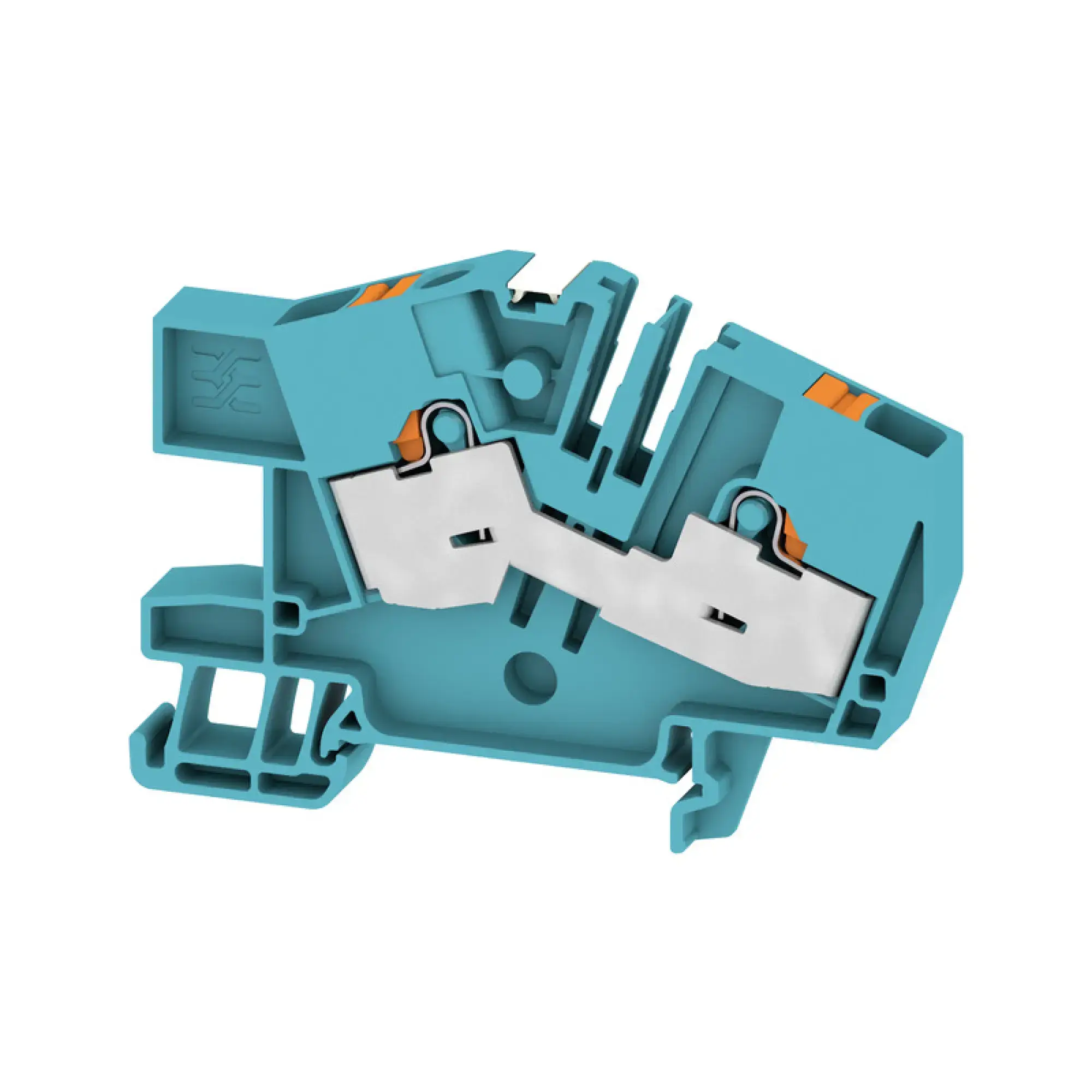 Weidmüller 2782460000 Multi level installation terminal block, PUSH IN, blue, 6 mm², 41 A, 800 V, Number of connections: 2, Number of levels: 1, TS 35, V-0, Wemid (img_001)