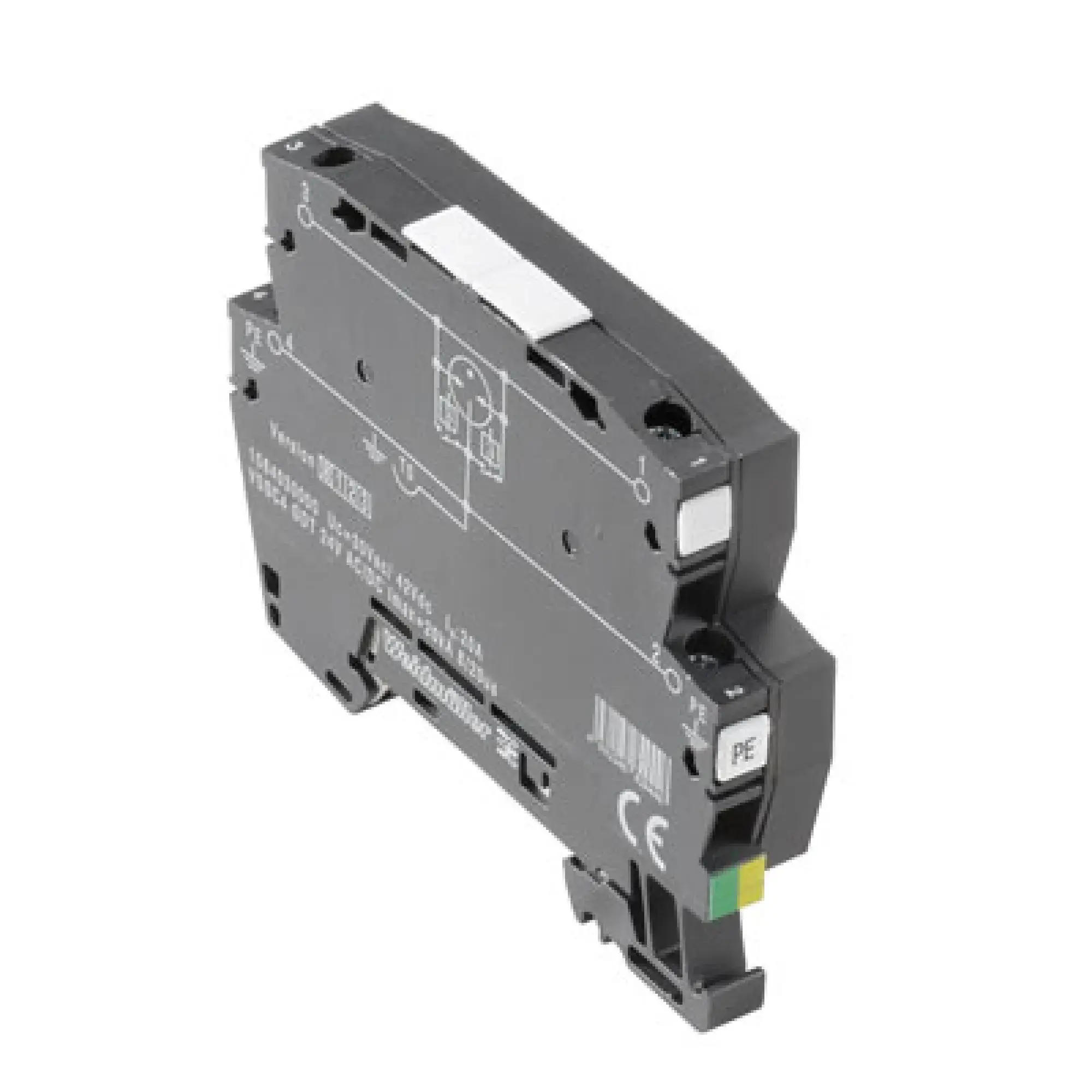 Weidmüller 1064060000 Surge voltage arrester (data networks/MCR-technology), Surge protection for measurement and control, binary, Number of signals: 1, AC/DC, 240 V, 339 V (img_001)