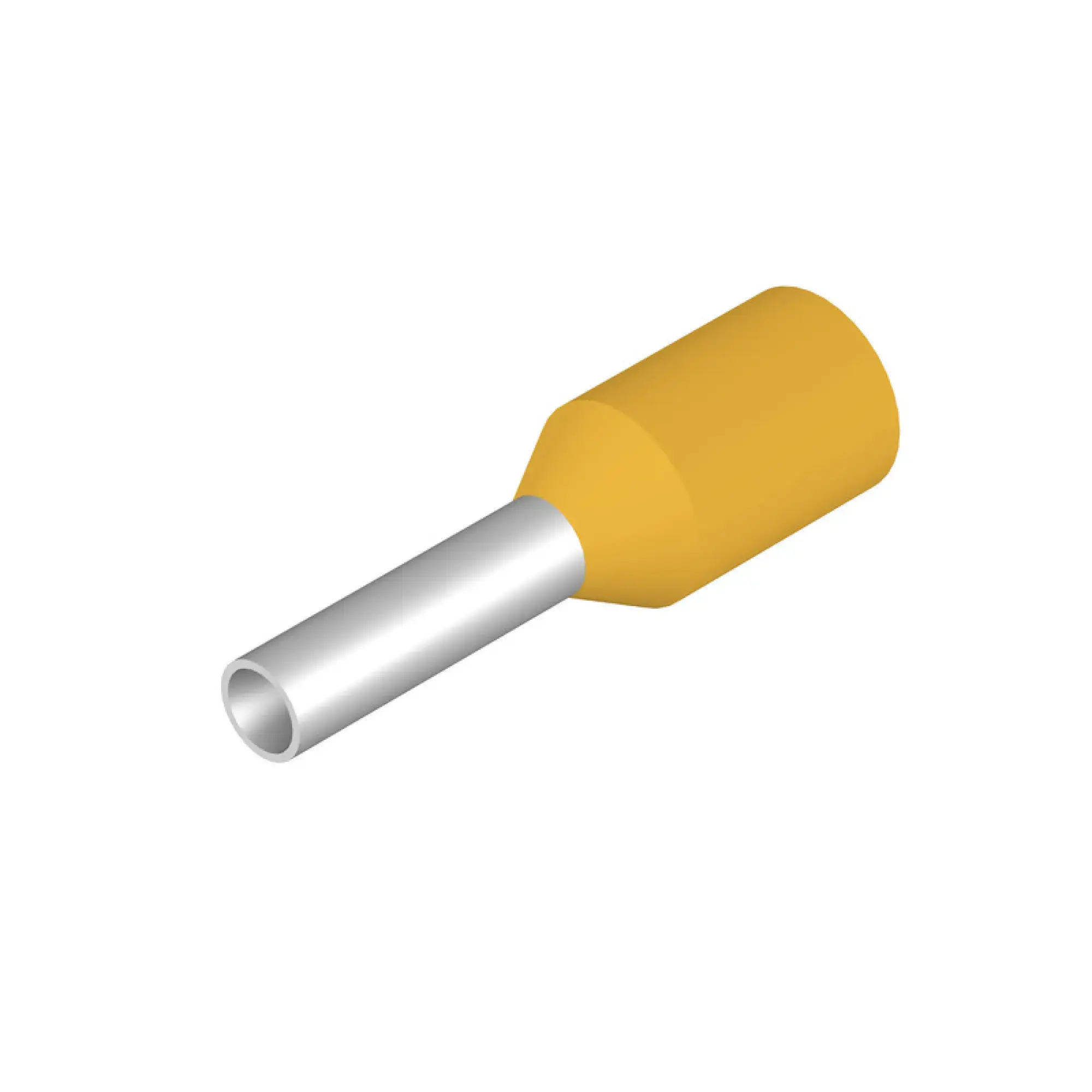Weidmüller 0409700000 Wire end ferrule, Standard, 1 mm², Stripping length: 8 mm, yellow (img_001)