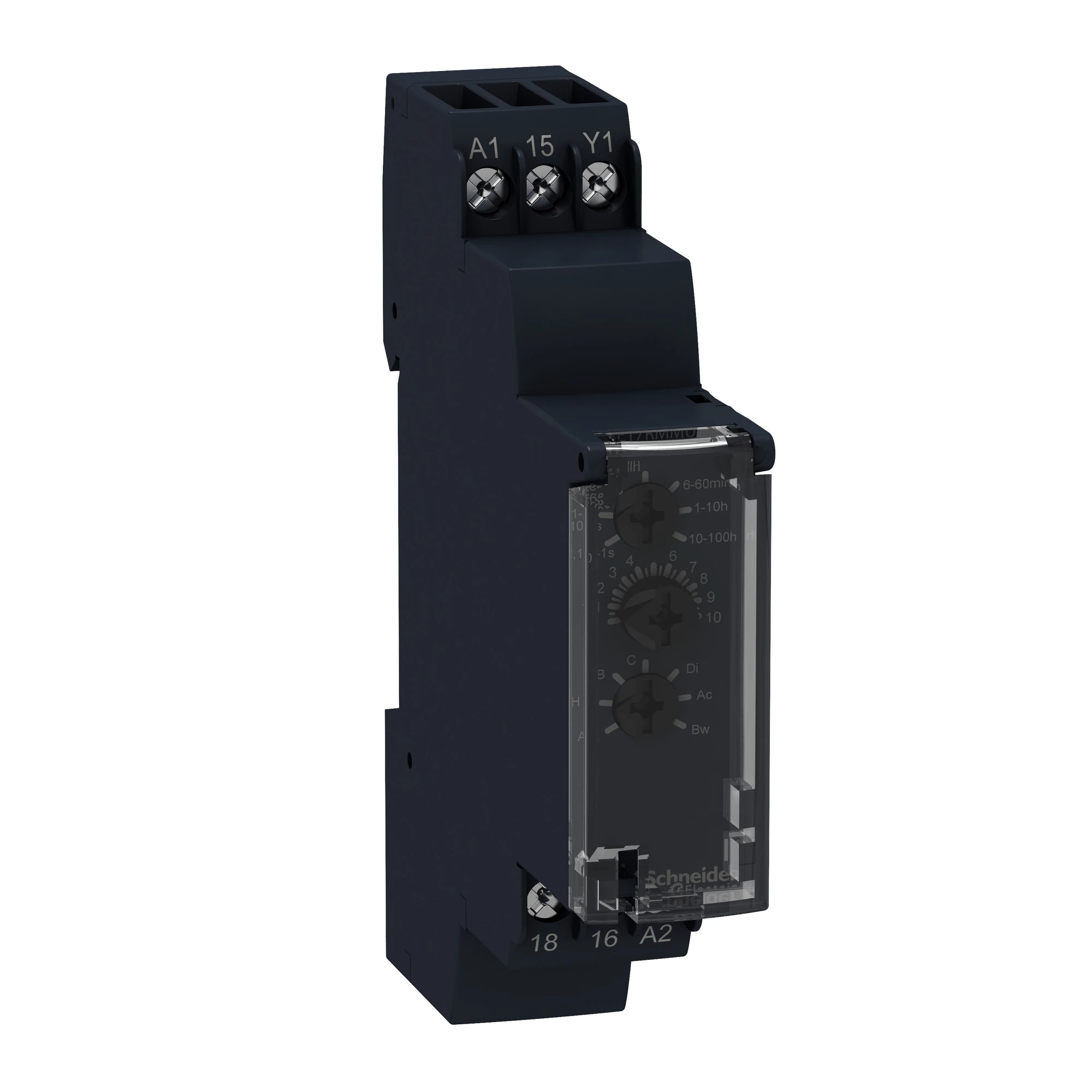Schneider Electric RE17RMMU Time relay 10 functions, 0.1s-100h, relay 1 W, 24 VDC/24-240VAC (img_001)