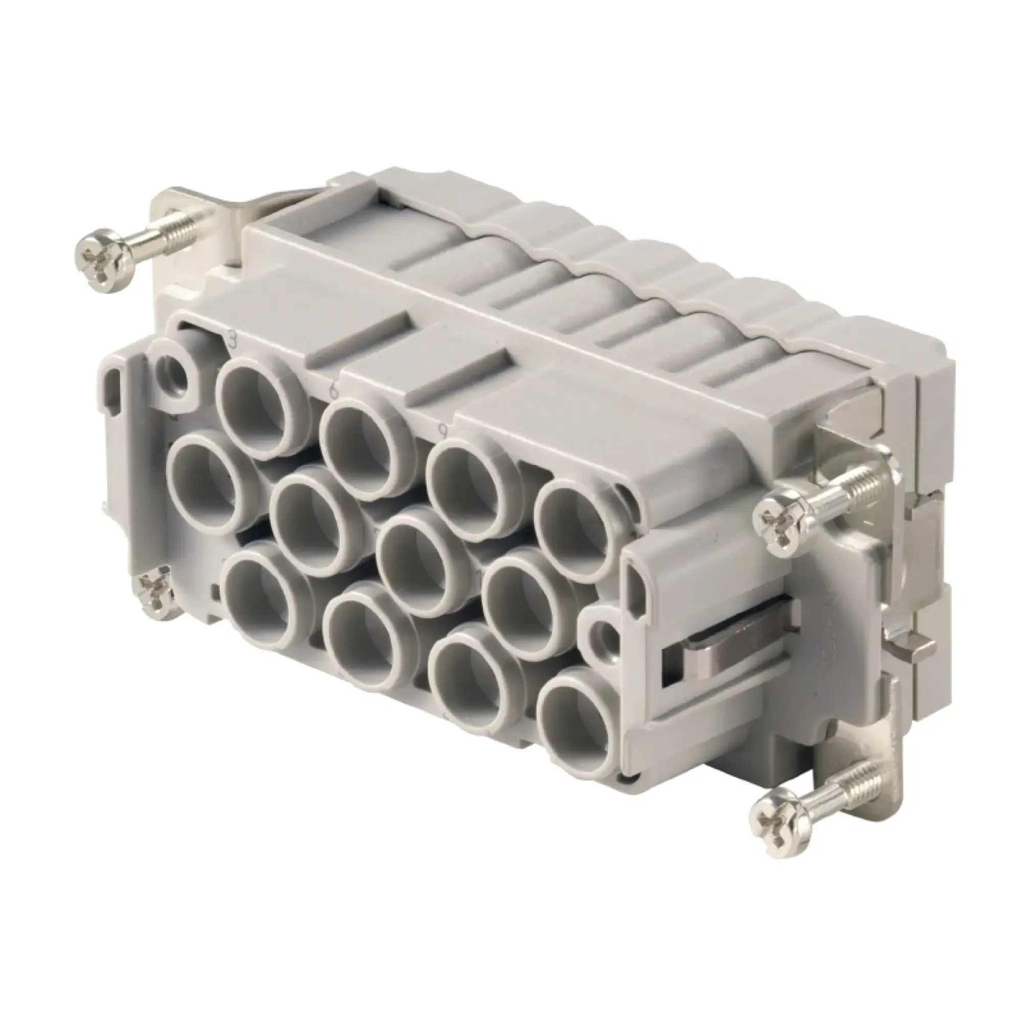 Weidmüller 1023330000 Contact insert (industry plug-in connectors), Female, 690 V, 40 A, Number of poles: 14, Crimp connection, Size: 6 (img_001)