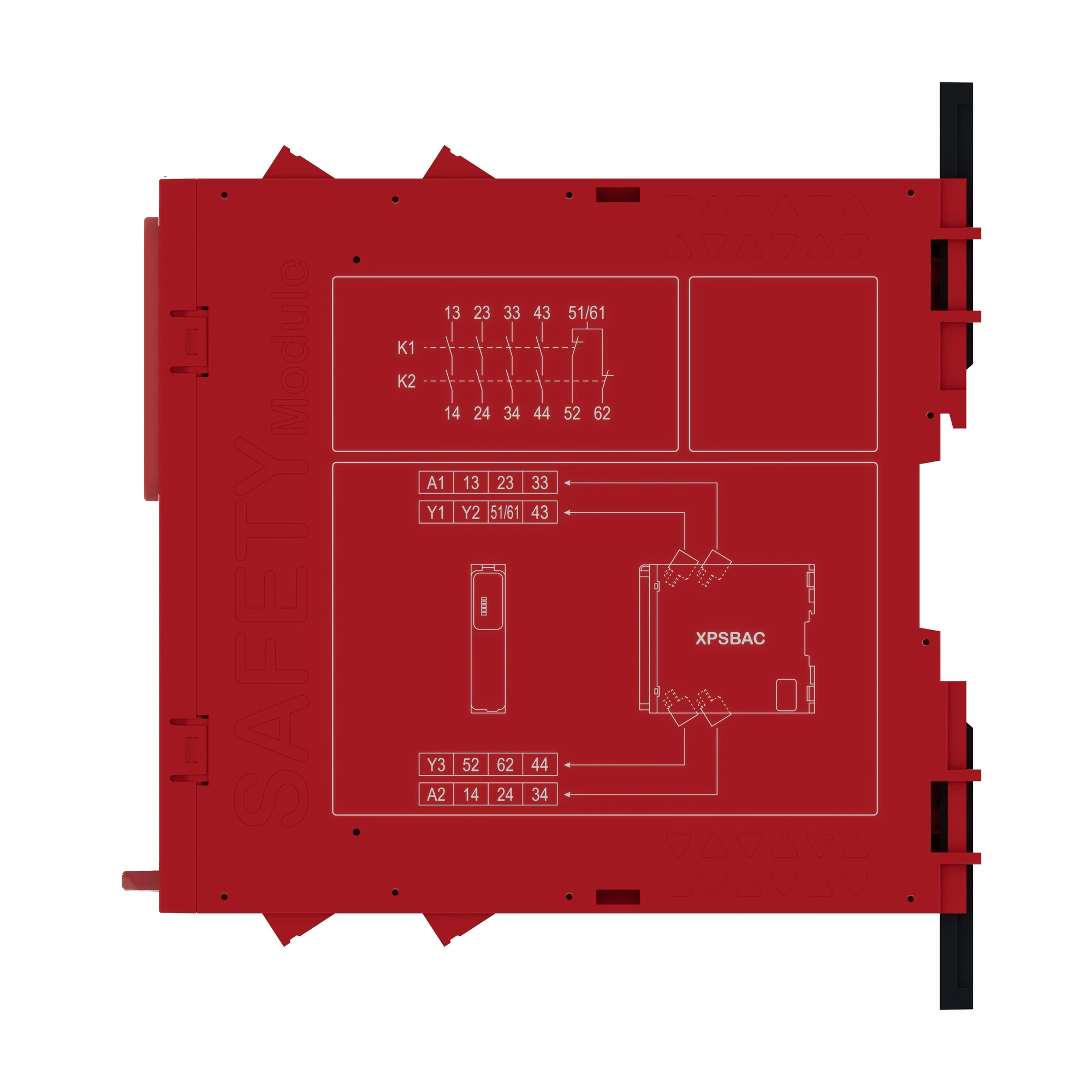 Schneider Electric XPSBAC14AP Safety Relay, Harmony XPSB, 1 Function, 1 Circuit, PLe/Cat4/SIL3, 4NO 2NC, 24VAC/DC, Screw (img_007)