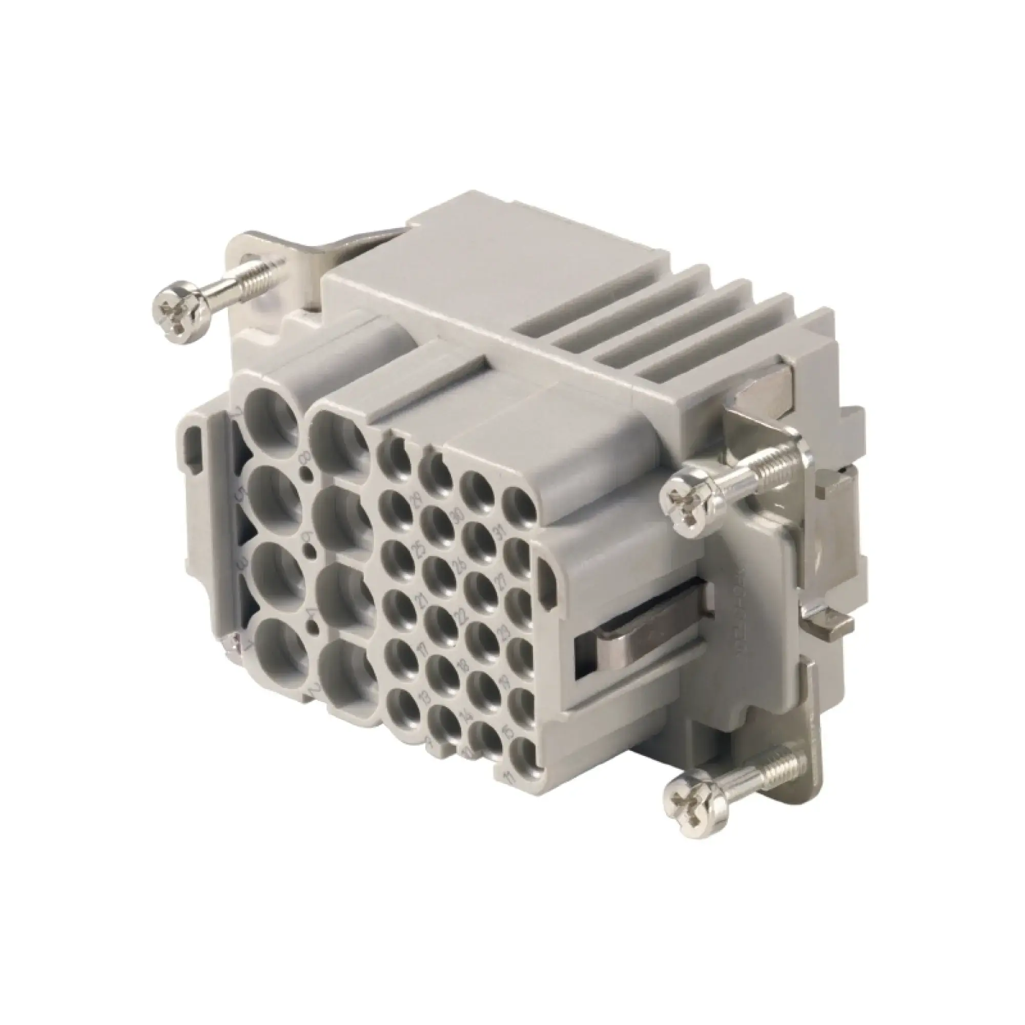 Weidmüller 1023270000 Contact insert (industry plug-in connectors), Female, 400 V, 16 A, Number of poles: 32, Crimp connection, Size: 4 (img_001)
