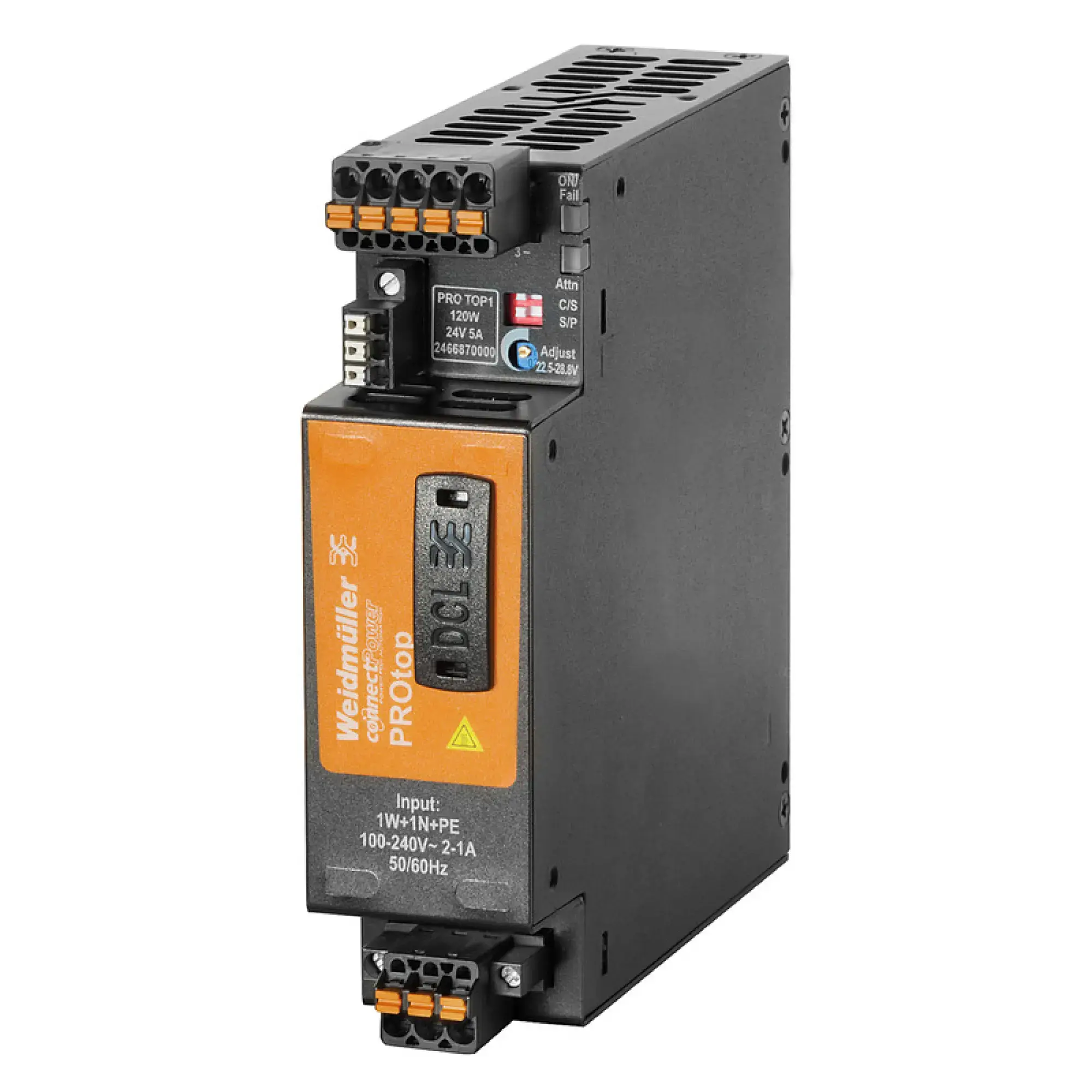 Weidmüller 2466910000 Power supply, 120 W, 10 A @ 60 °C (img_001)