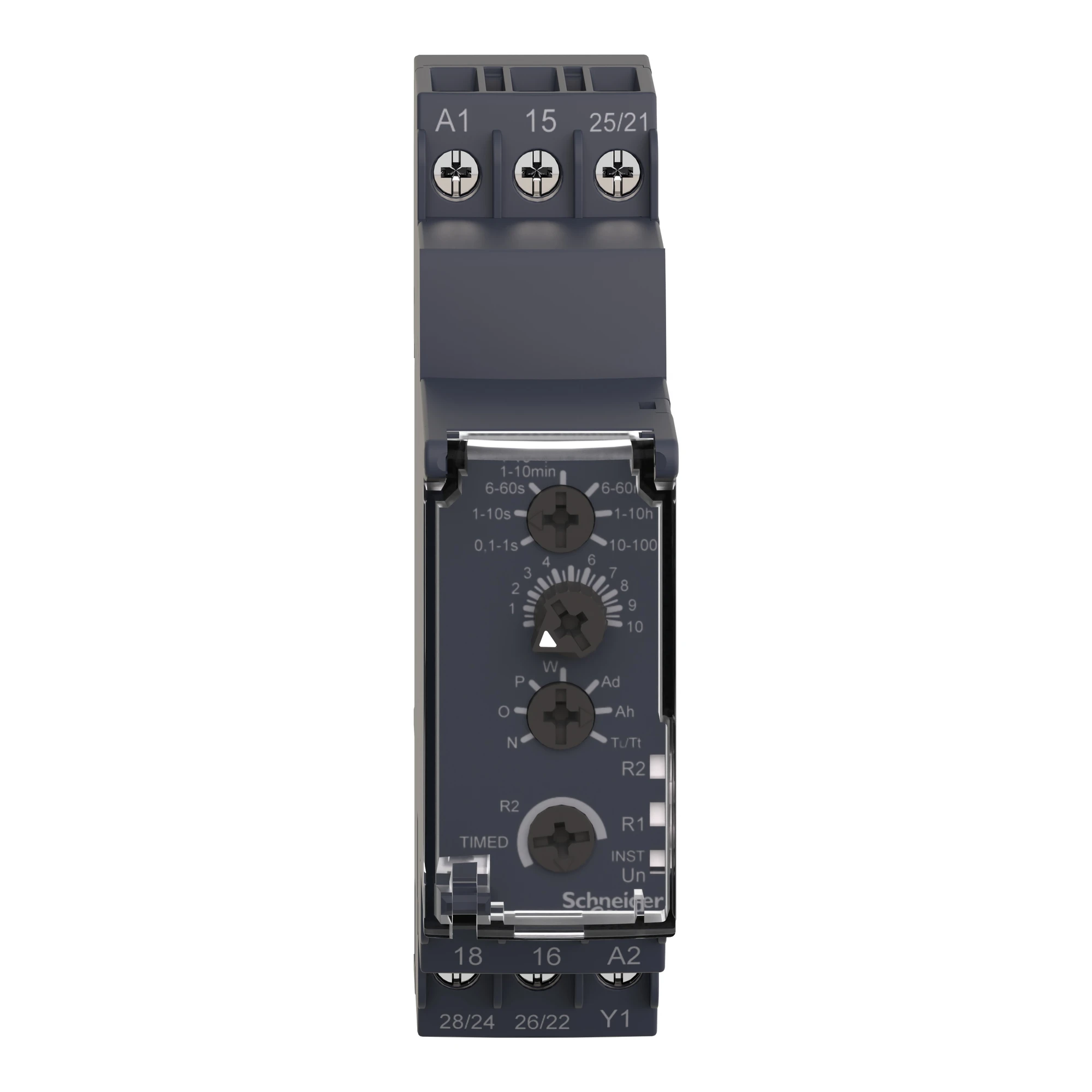 Schneider Electric RE22R2MXMU Multi-function Time Relay (9 functions), 0.1 s-100 h, 24 VDC/24-240VAC, 2 W (img_004)