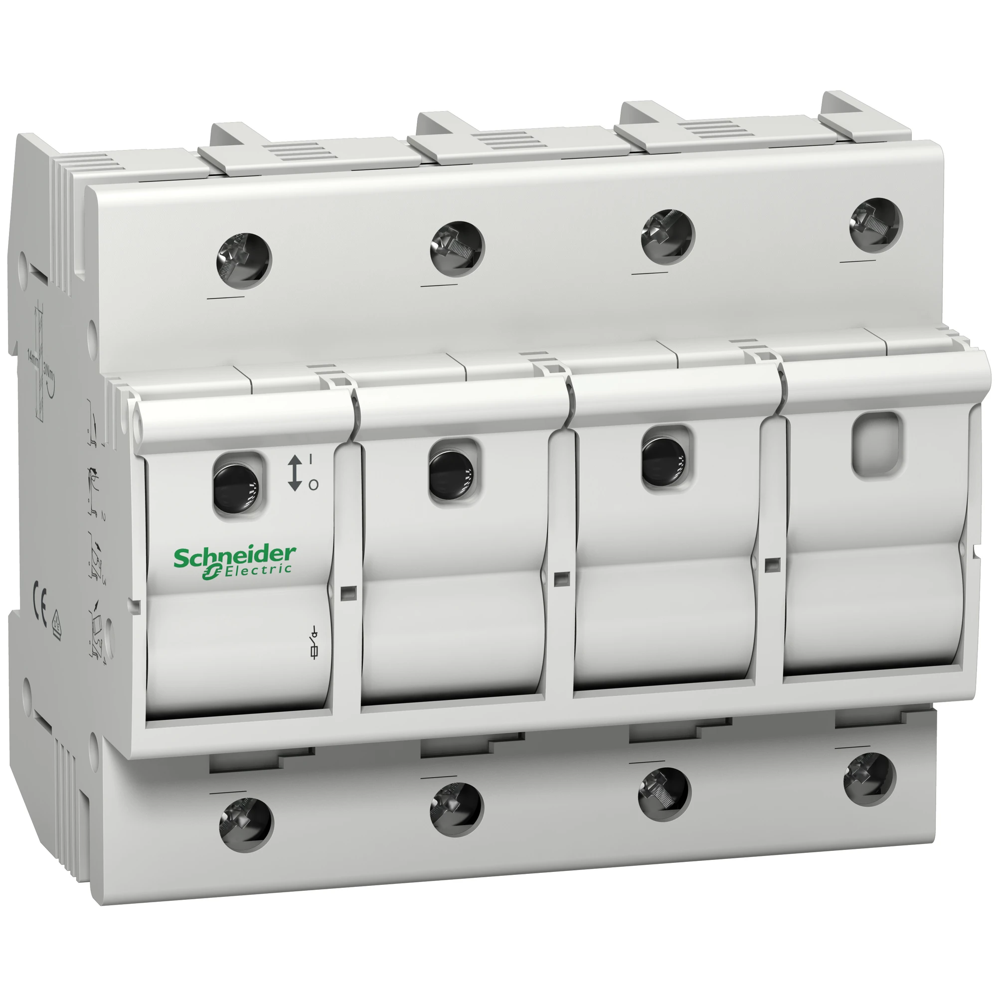 Schneider Electric MGN02763 Fuse Disconnect Switch D02, 3P+N, 63A (img_001)