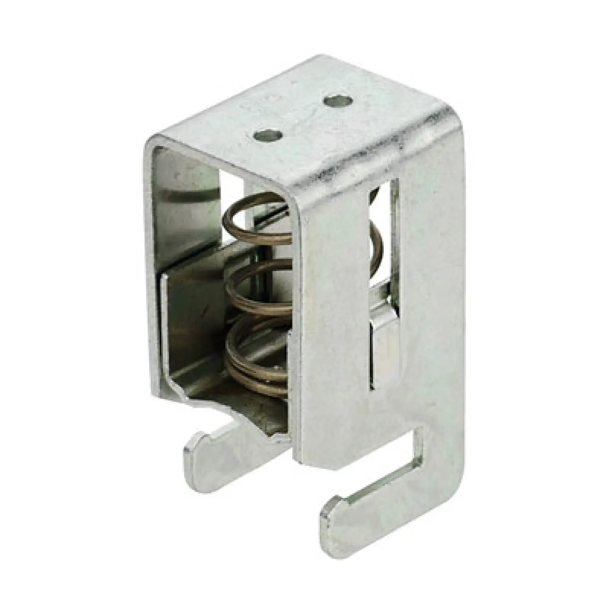 Weidmüller 1749151001 Shield connection terminal, Pitch in mm: 25.00, Cable diameter, max.: 20 mm, Steel, Snap-on, Direct mounting, Busbar (img_001)