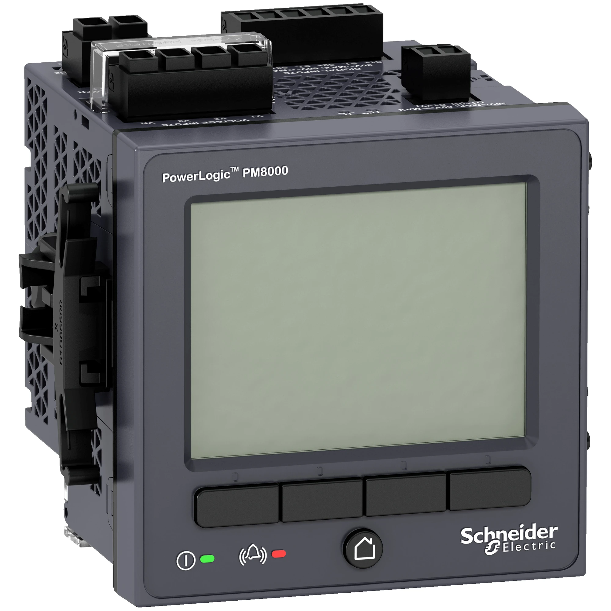 Schneider Electric METSEPM8210 Network Analyzer PM8210 for front panel installation with integrated display, 24VDC (img_001)