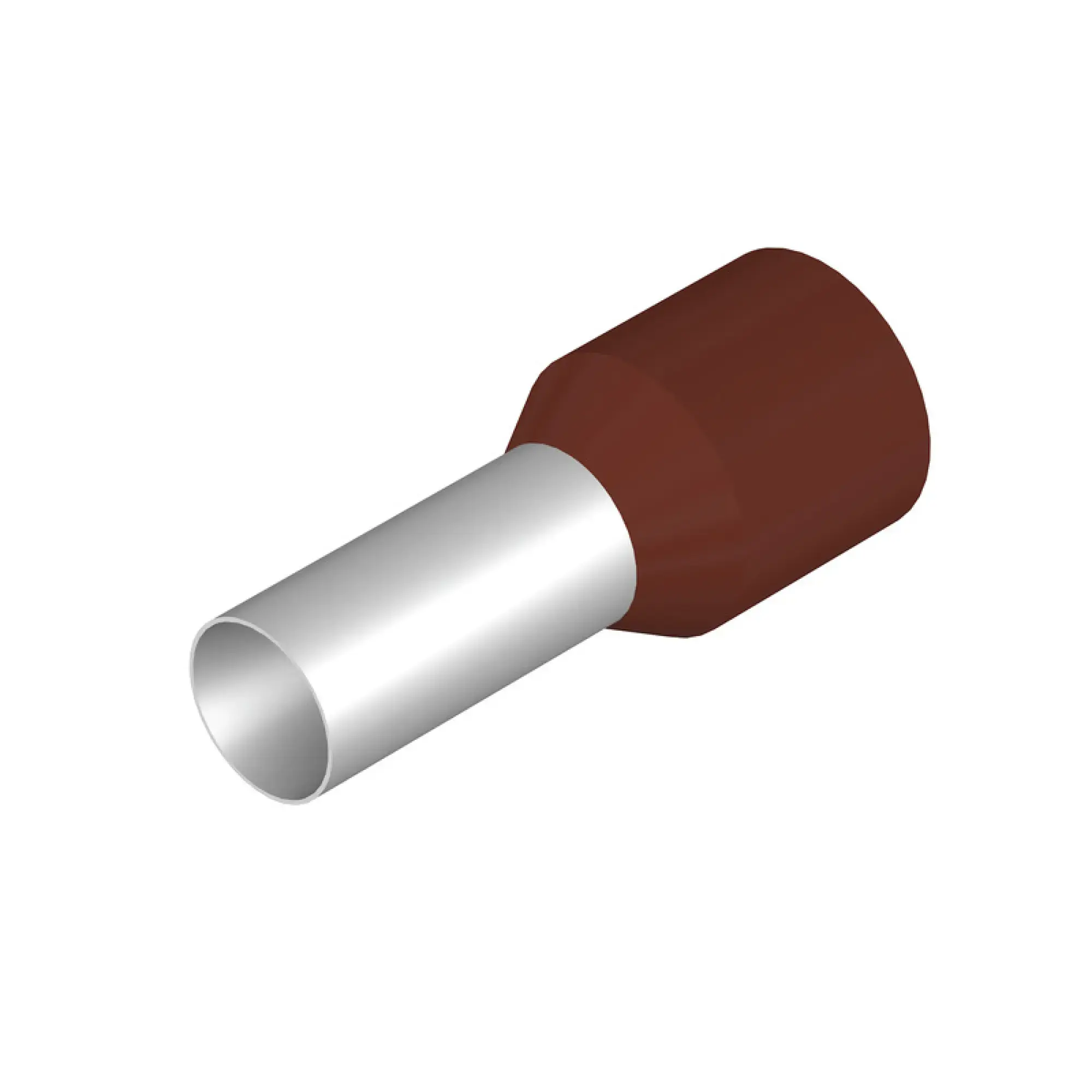 Weidmüller 0317000000 Wire end ferrule, Standard, 25 mm², Stripping length: 18 mm, brown (img_001)