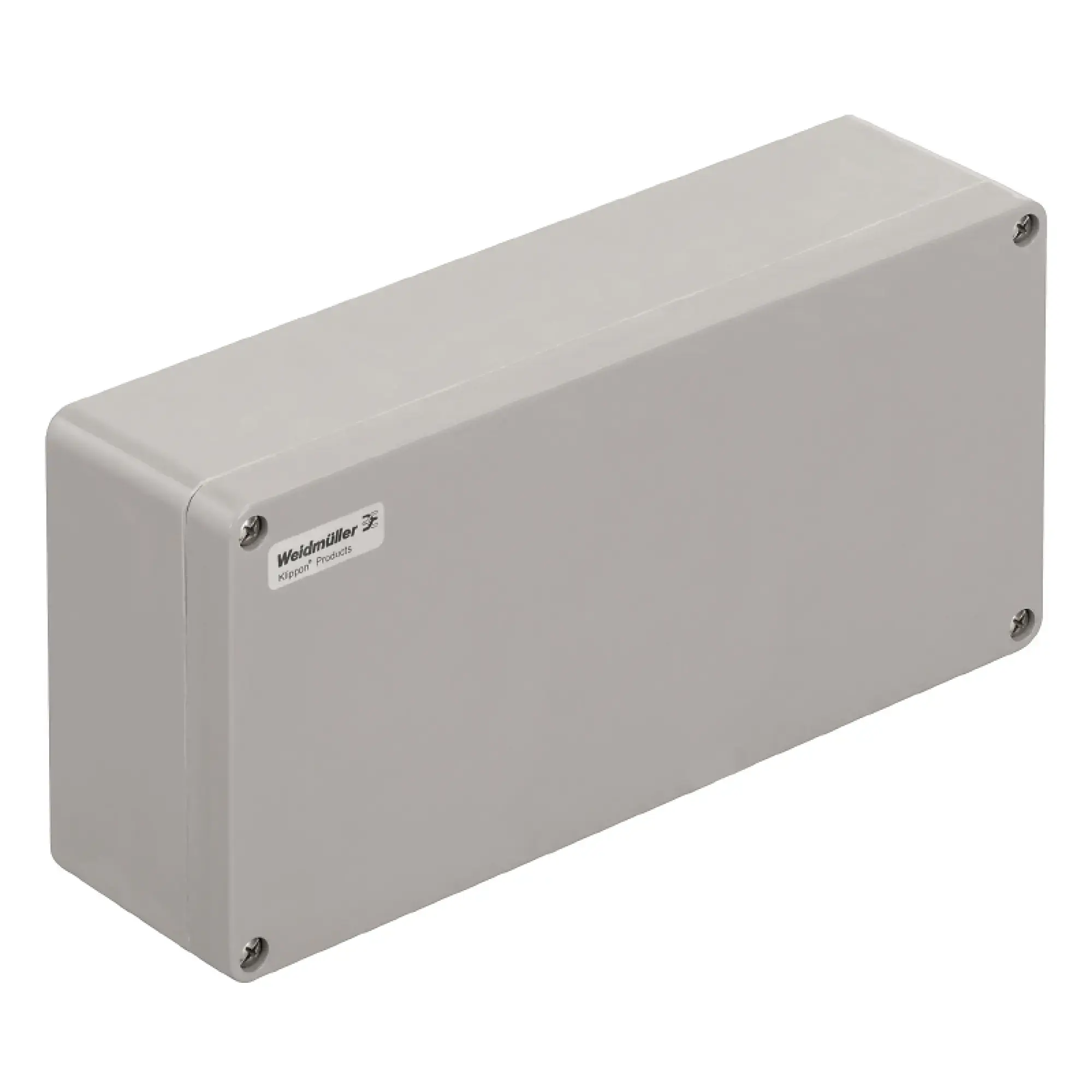 Weidmüller 1305910000 Plastic housing, Klippon POK (polyester empty enclosure), 360 x 160 x 90 mm, Gland plates: , Glass fibre-reinforced polyester, untreated, polished, Si (img_001)