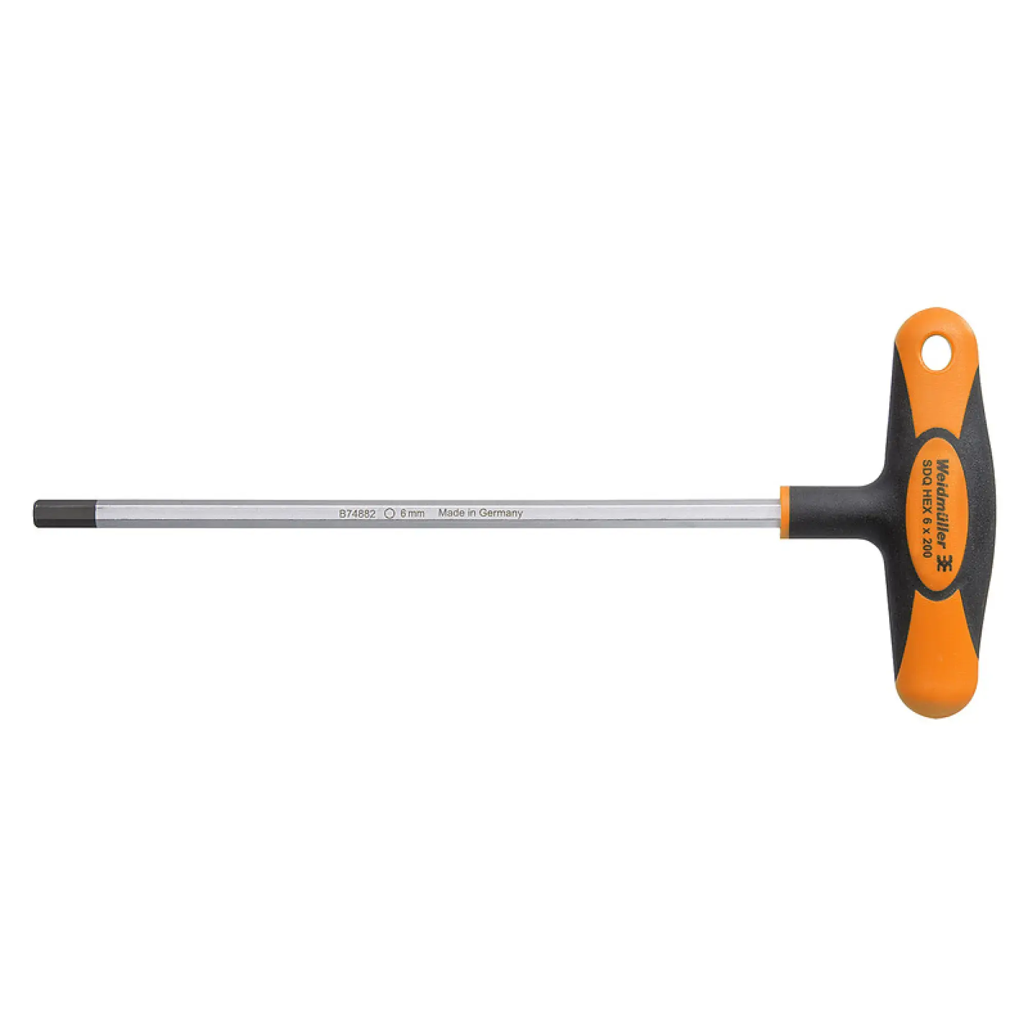 Weidmüller 2888310000 Allen key, Form: Allen key, Size: 6, Blade length: 200 mm (img_001)