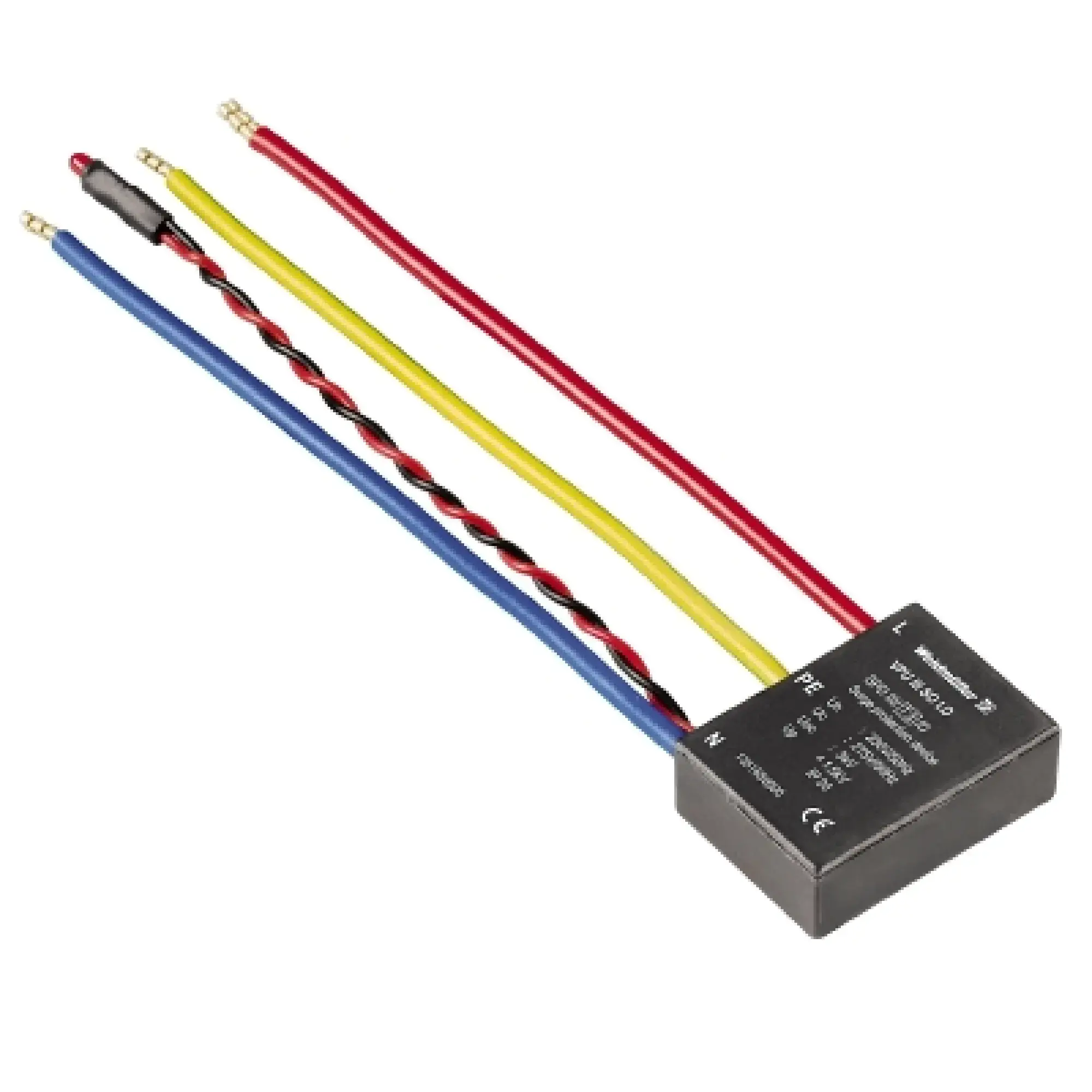 Weidmüller 1351680000 Surge voltage arrester  (power supply systems), without telecomm. contact, Type III, Low voltage network: Single-phase, AC, 230 V (img_001)