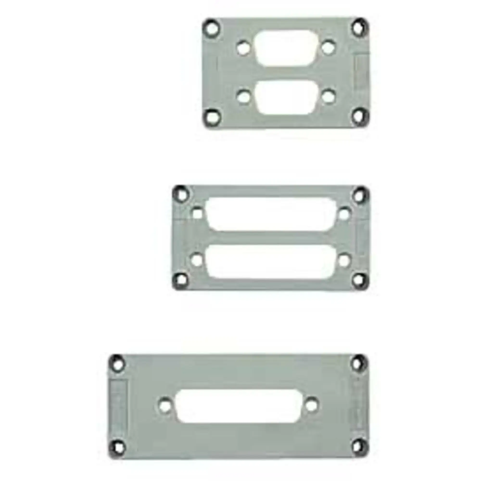 Weidmüller 1666470000 Adapter plate (industrial connector), Plastic, Colour: grey, Size: 6 (img_001)