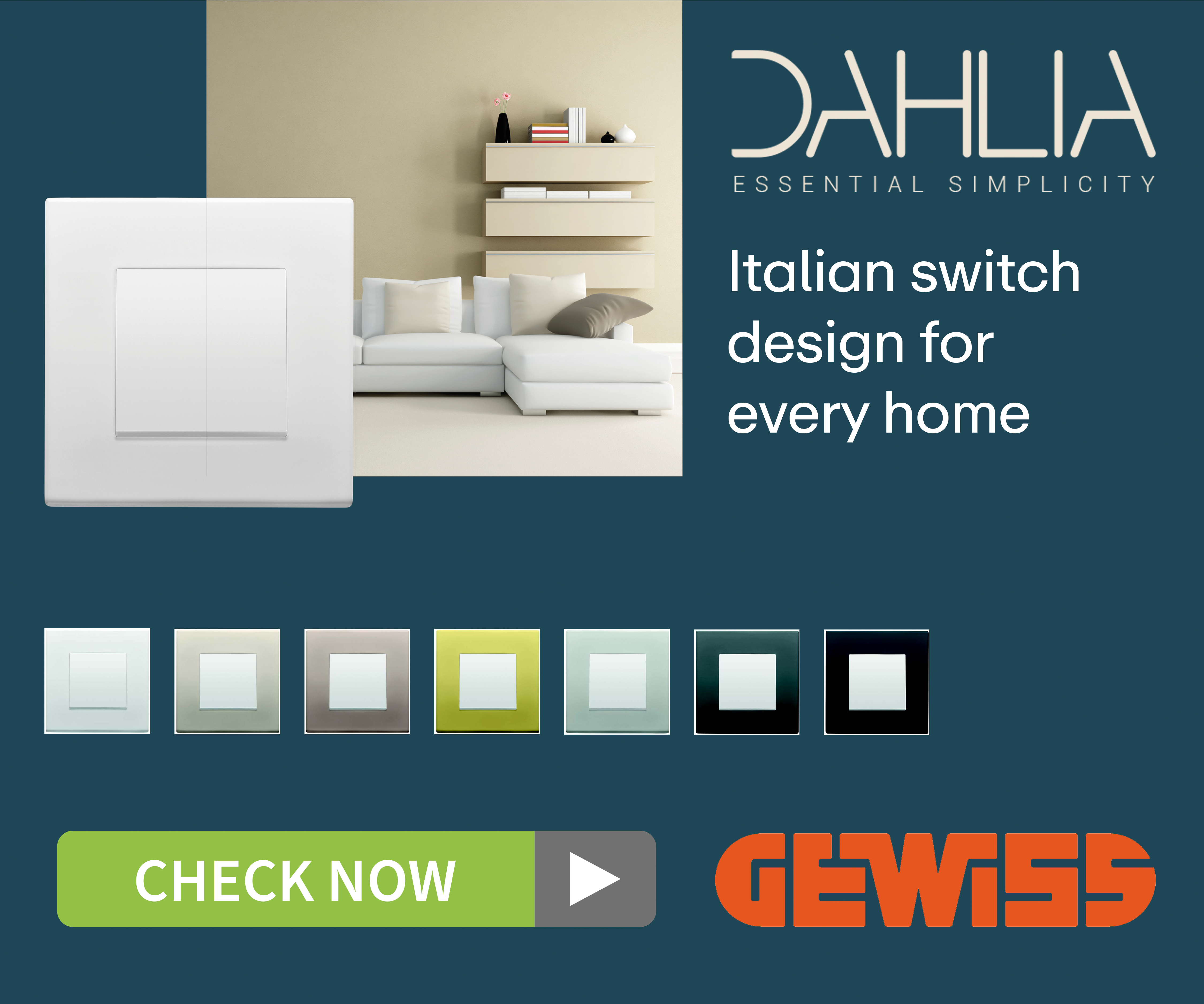 GEWISS DAHLIA