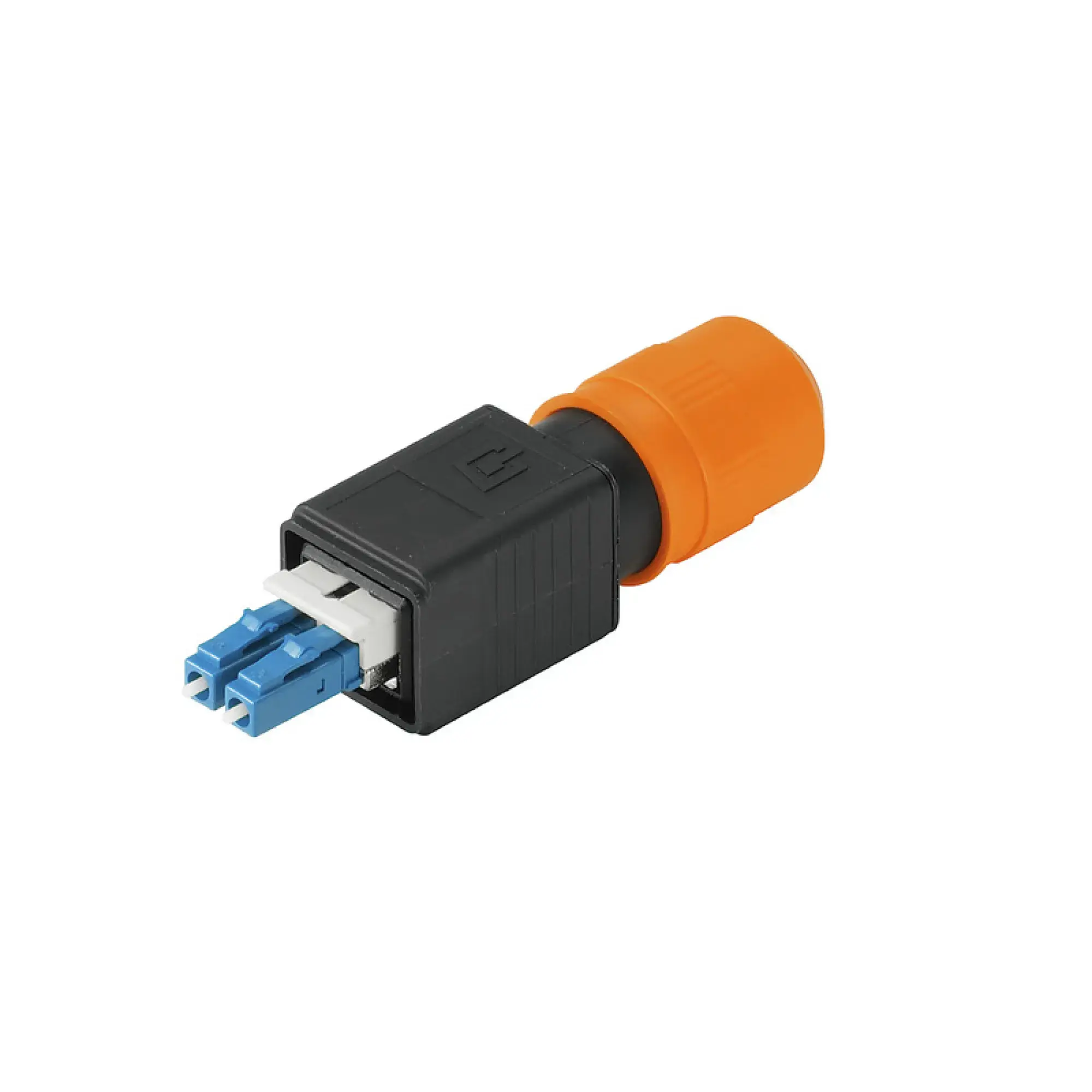 Weidmüller 1963340000 FO connector, IP67, Connection 1: LC, Connection 2: gluing, crimping, polishing, Singlemode (img_001)