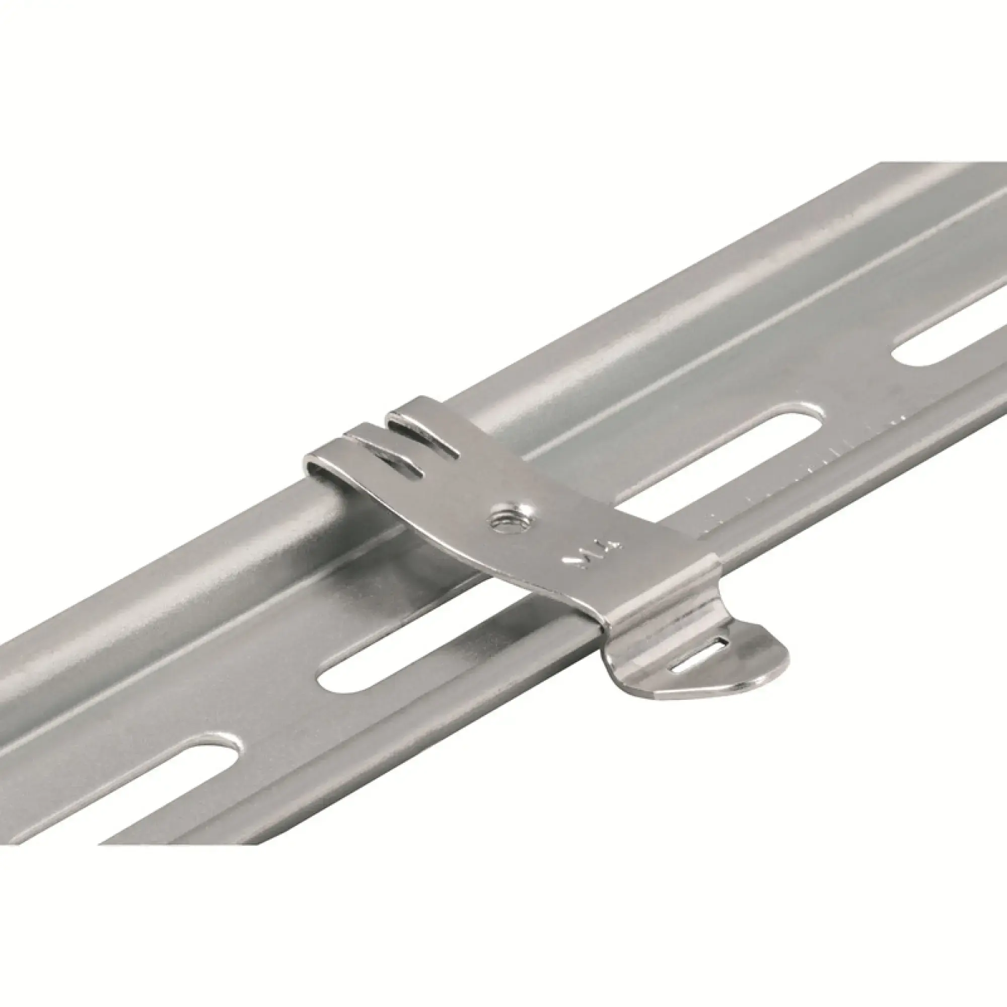 Weidmüller 1791250000 Mounting foot on mounting rail, silver, Steel, M 4, Width: 14 mm (img_001)