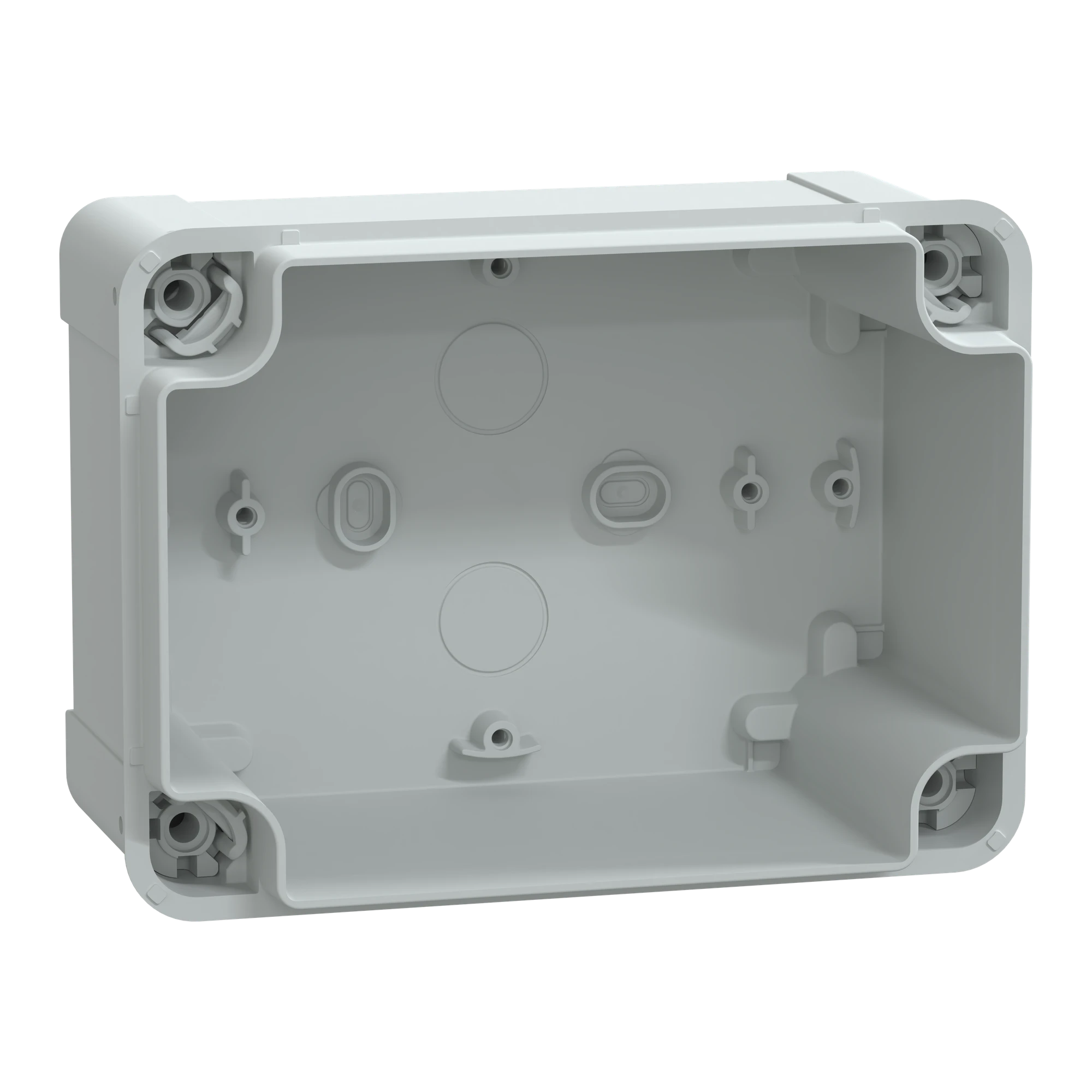 Schneider Electric NSYTBS16128 Enclosure ABS IP66 IK07 RAL7035 Inside H150W105D80 Outside H164W121D87 translucent Cover H20 (img_002)