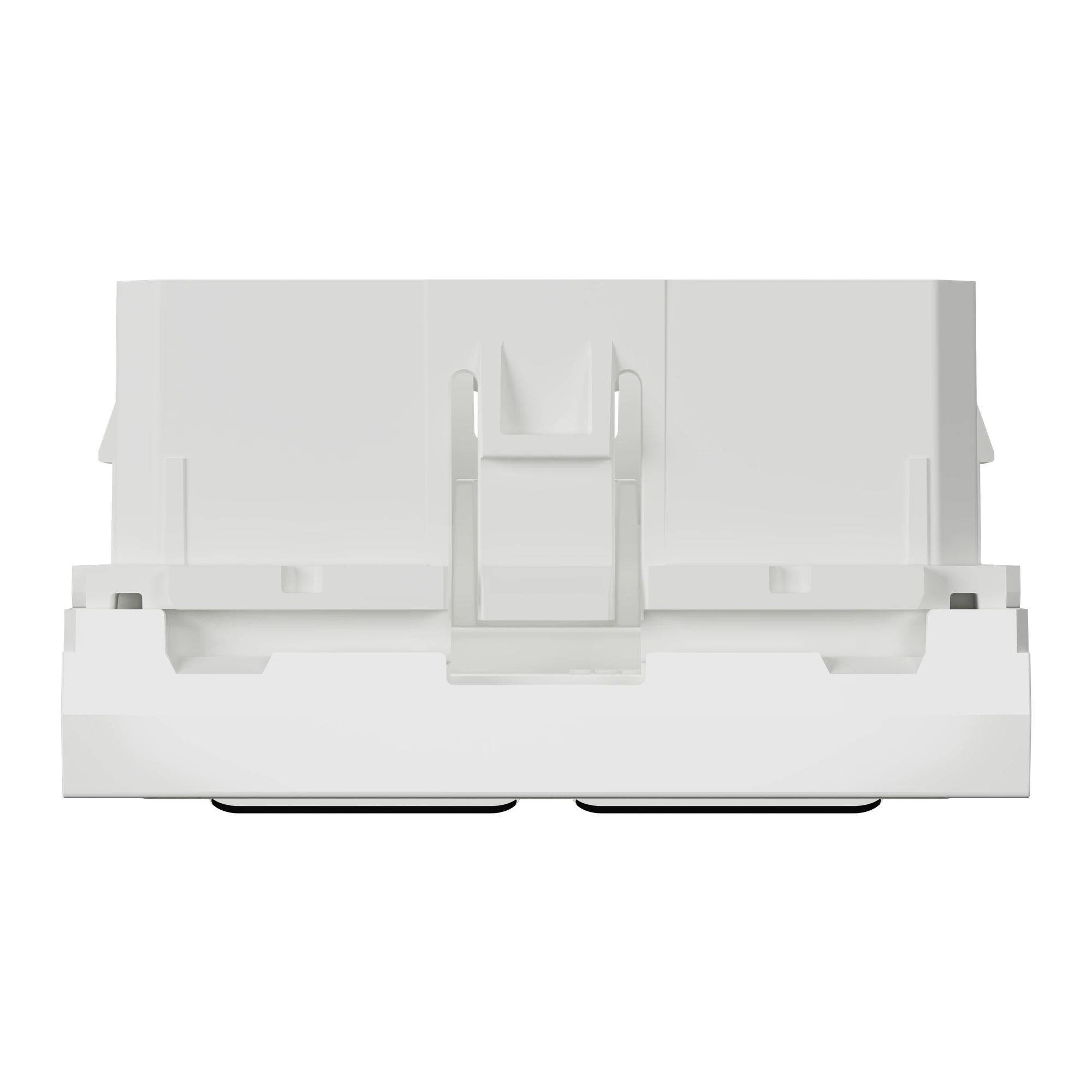 Schneider Electric NU942218 Optiline 45/Unica Central Plate Data Socket 2xRJ45 straight lettering field white (img_003)