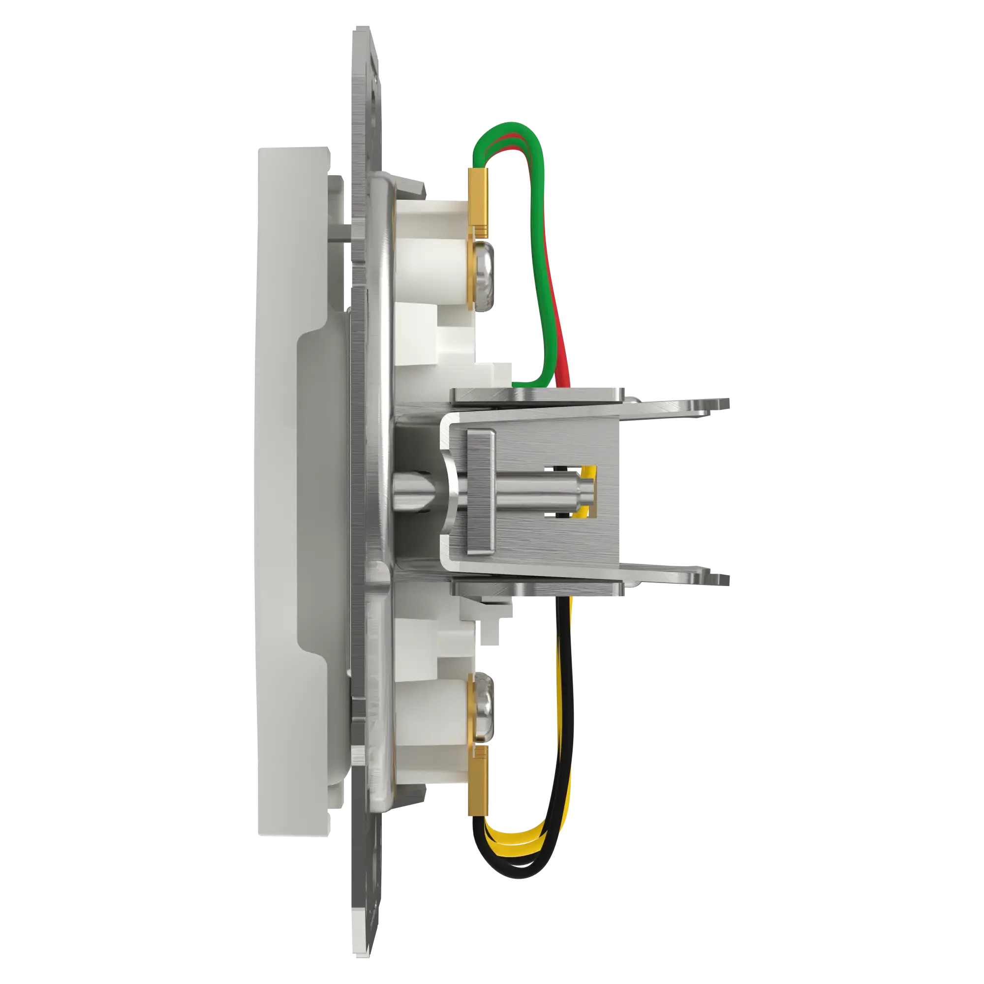 Schneider Electric EPH4270121D RJ11 Telephone Socket 2-Port flush-mounted, white, Asfora (img_006)
