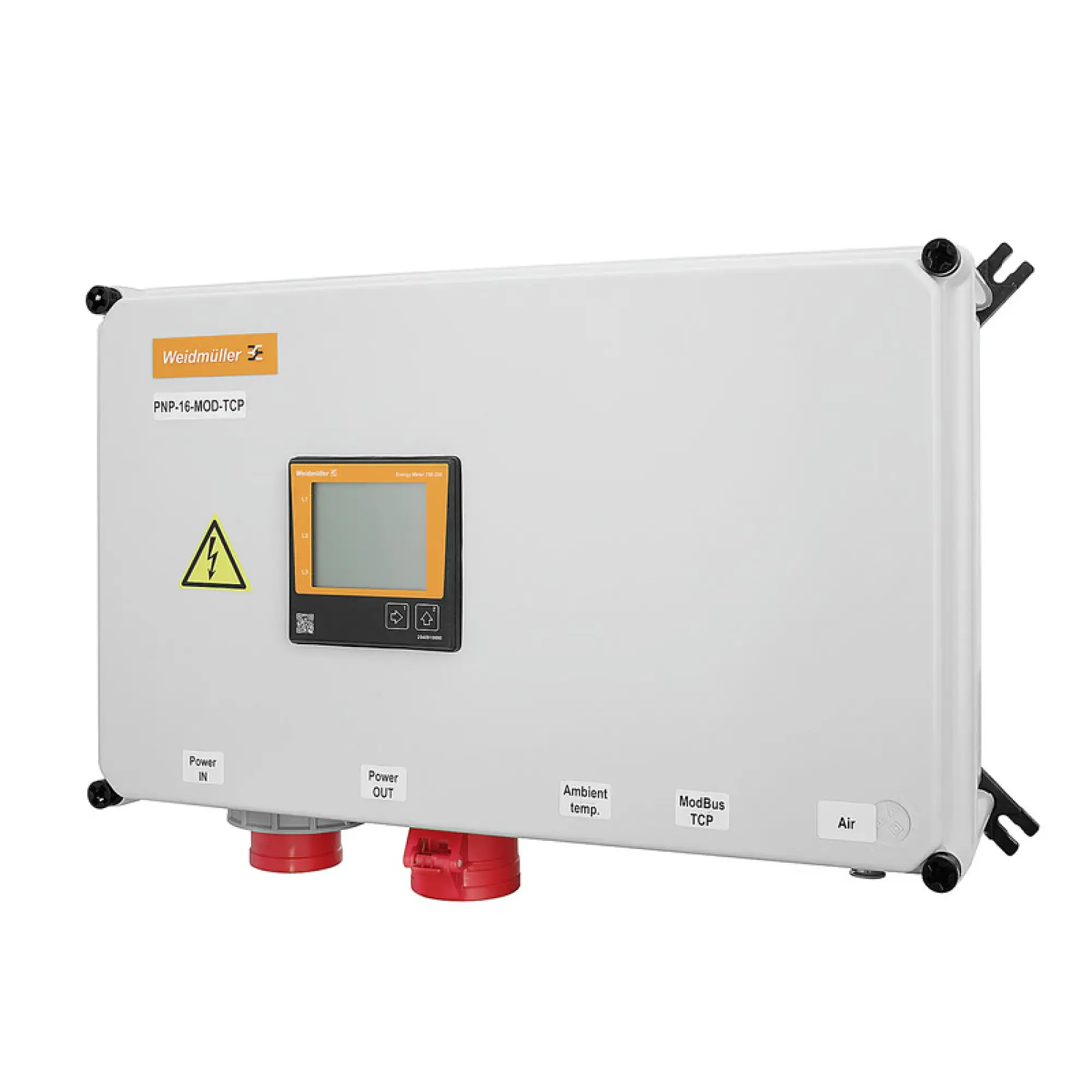 Weidmüller 2716650000 Measuring device electrical quantity, 480 V, TCP/IP, DHCP Client (BootP), Modbus/TCP (Port 502), ICMP (Ping), NTP, Modbus RTU over Ethernet (Port 8000 (img_001)