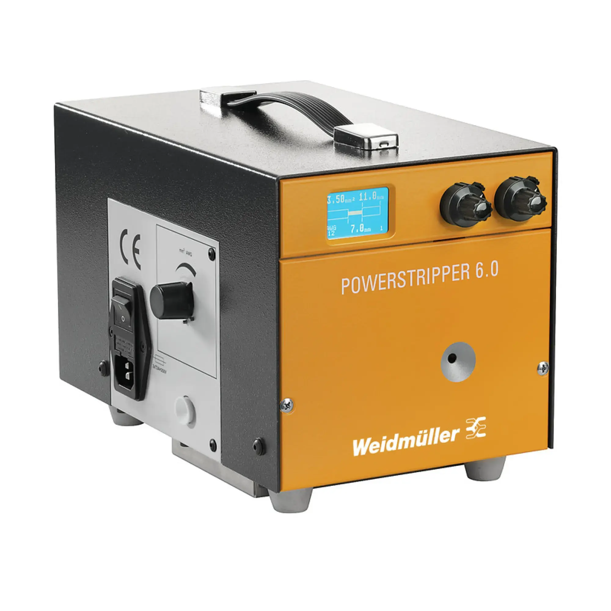 Weidmüller 9028510000 Automatic stripper, electrical, Stripping range : 0.05 - 6.0 mm² (~AWG 30-10), Pull-off length: 3-20 mm (img_001)