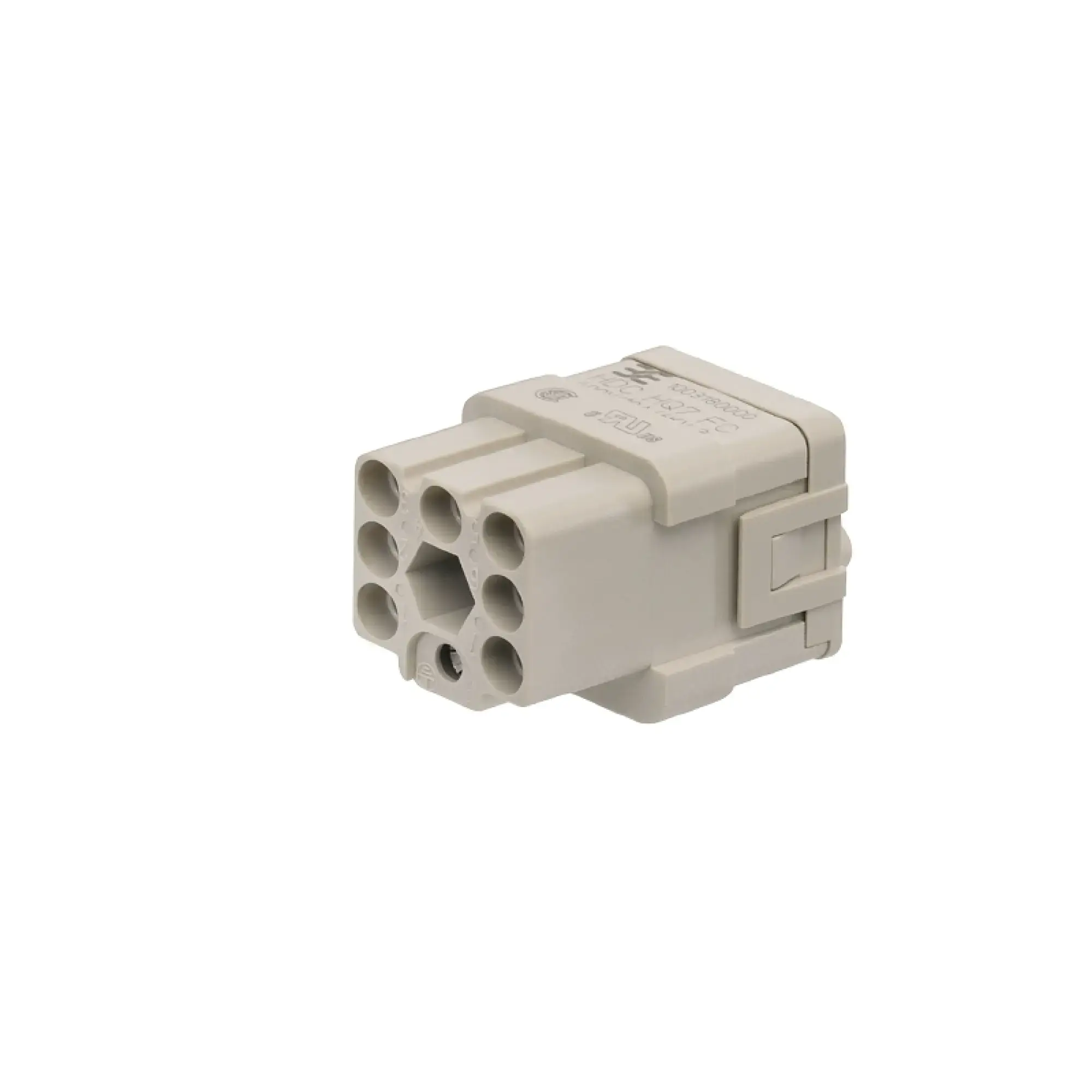 Weidmüller 1003180000 Contact insert (industry plug-in connectors), Female, 400 V, 10 A, Number of poles: 7, Crimp connection, Size: 1 (img_001)