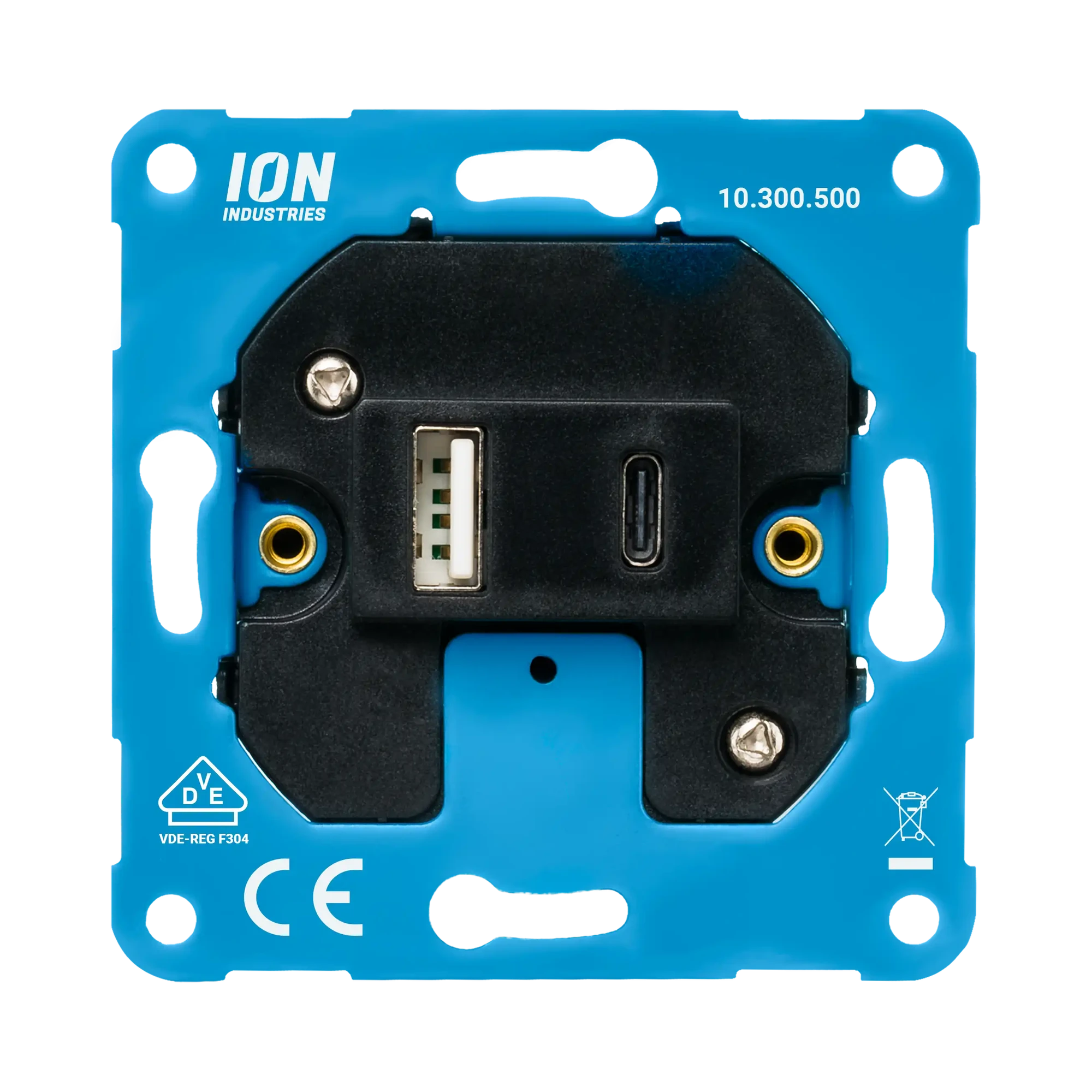 ION INDUSTRIES 10.300.500 Connection box Charger USB A + USB C (img_001)