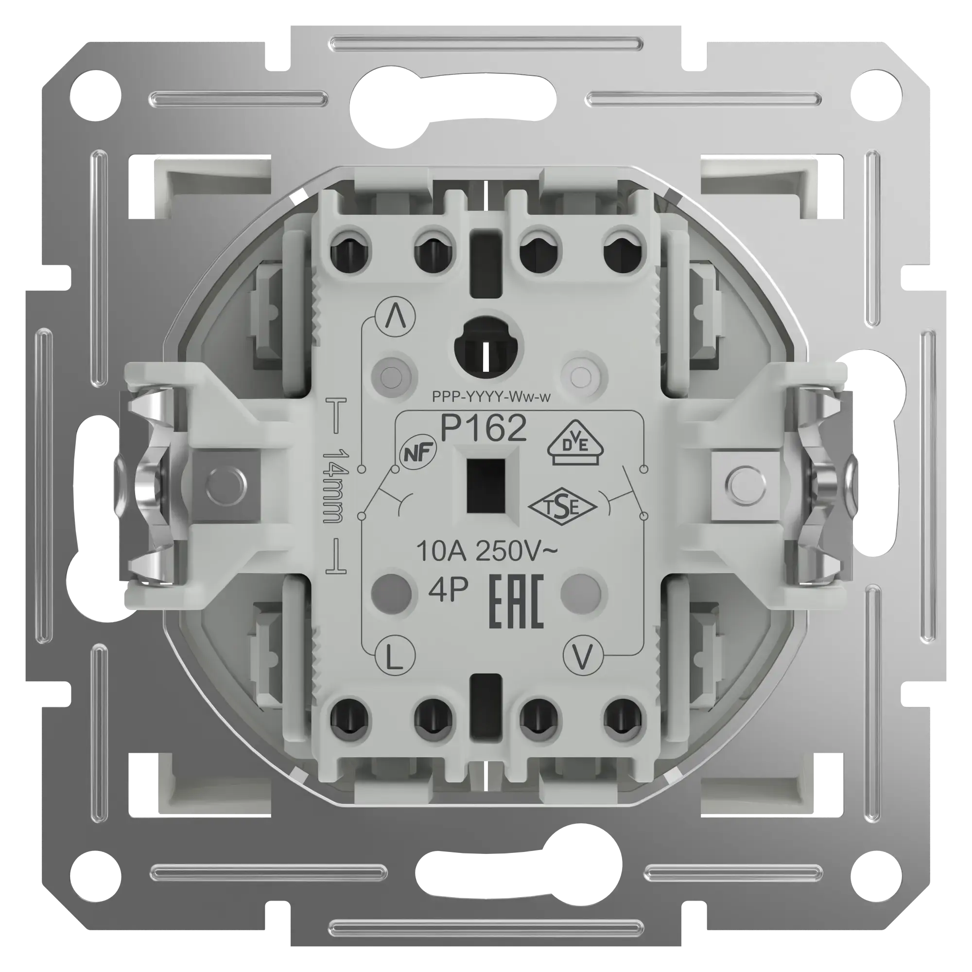Schneider Electric EPH1370121D Shutter Push Button flush-mounted, white, Asfora (img_004)