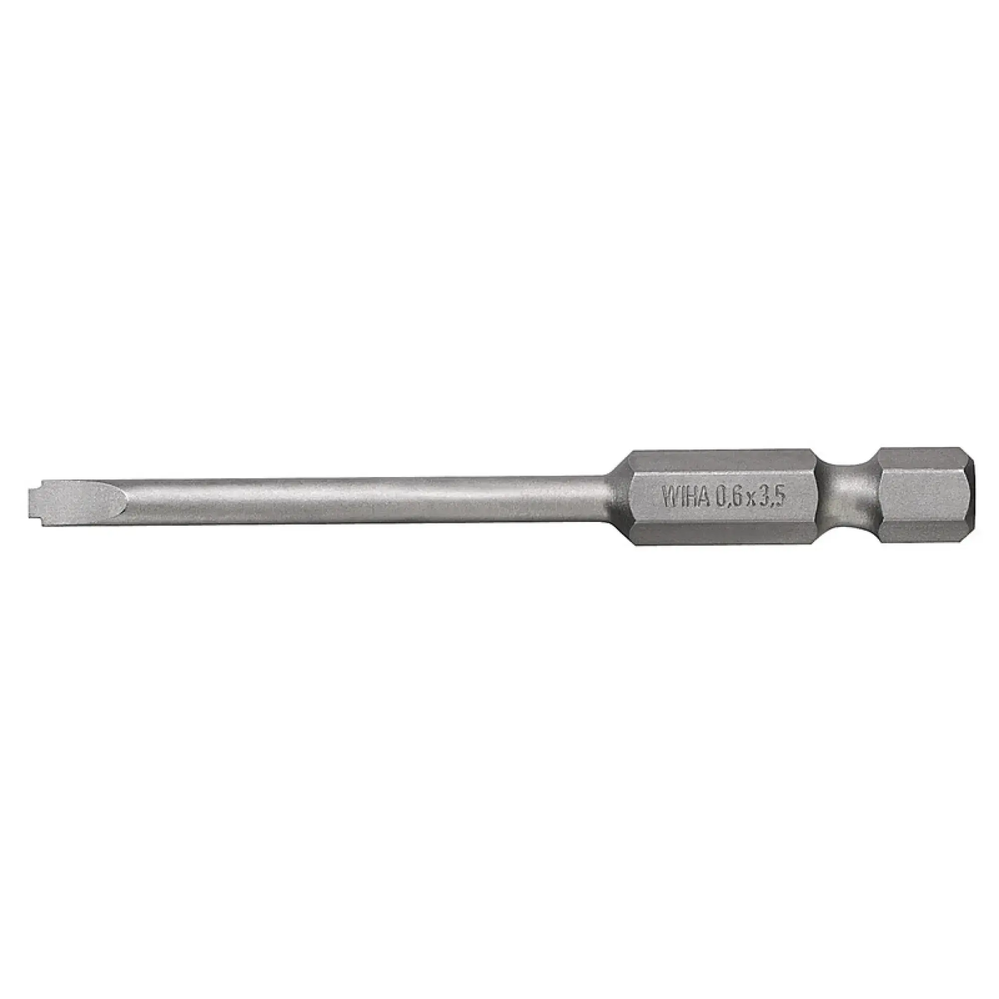 Weidmüller 2749100000 Bit for slotted screws, E 6.3 DIN 3126, With assembly peg, Slotted, 3.5 x 70 x 0.6 mm (img_001)