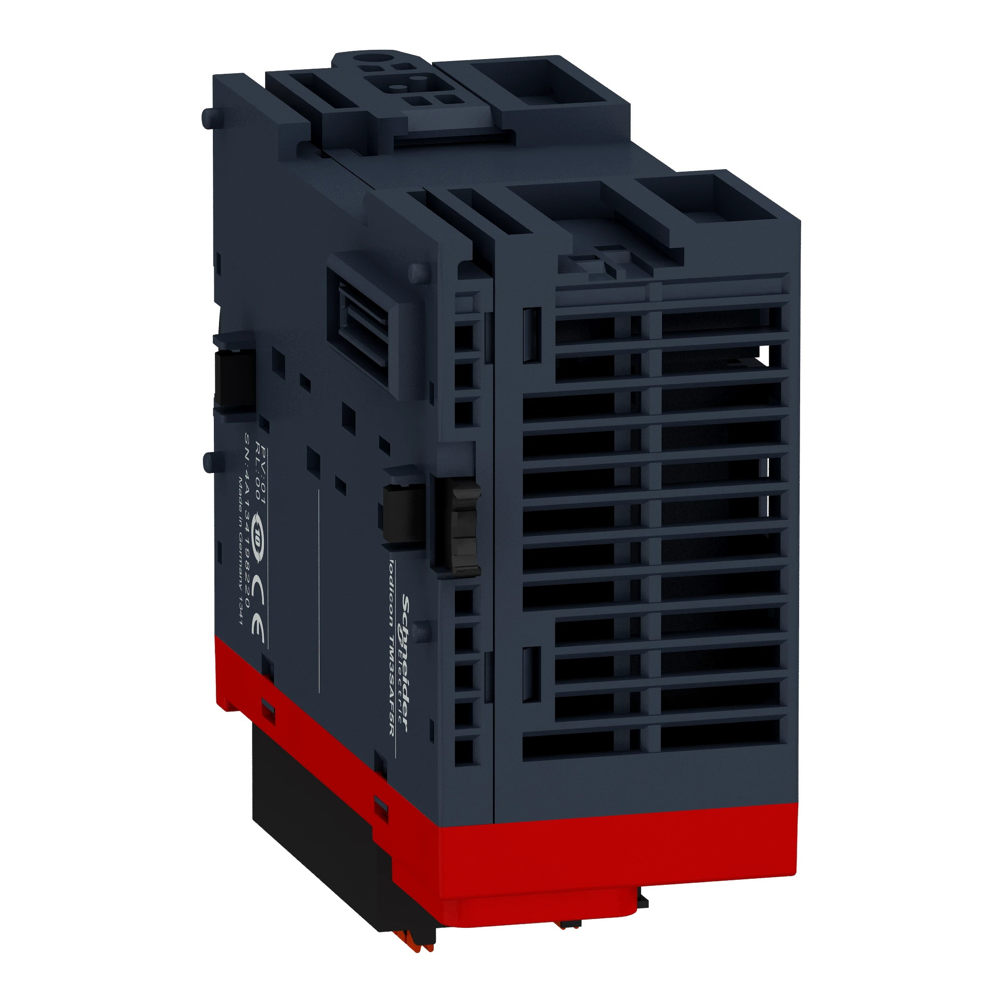 Schneider Electric TM3SAF5RG Safety module, Modicon TM3, PLe / Cat4 / SIL3, 1 function, 24 VDC, spring-cage terminals (img_006)