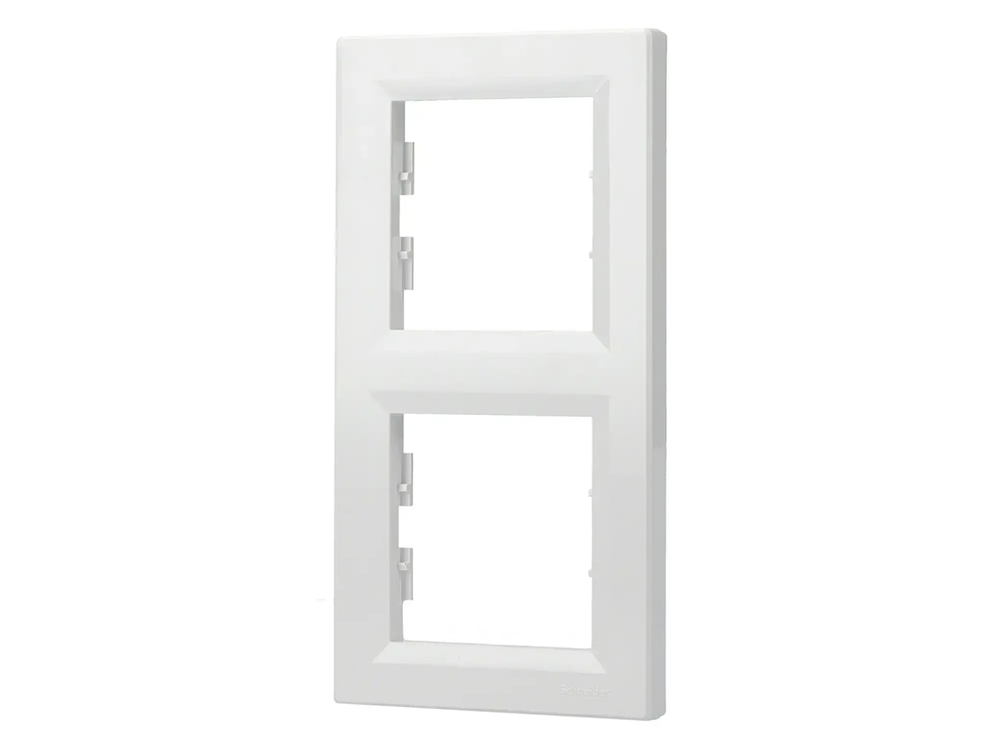 Schneider Electric EPH5810221D 2-Gang Frame Vertical, white, Asfora (img_003)