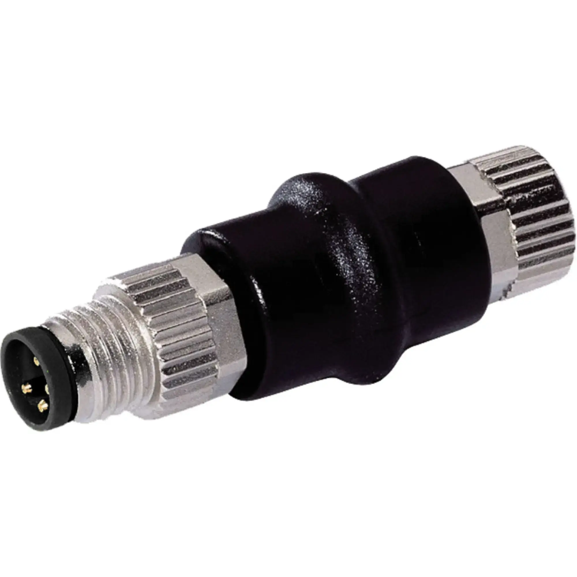 Weidmüller 1990570000 Sensor-actuator adaptor, Number of poles: 4, Coding: M8 = none, M8 / M8, 24 V (img_001)