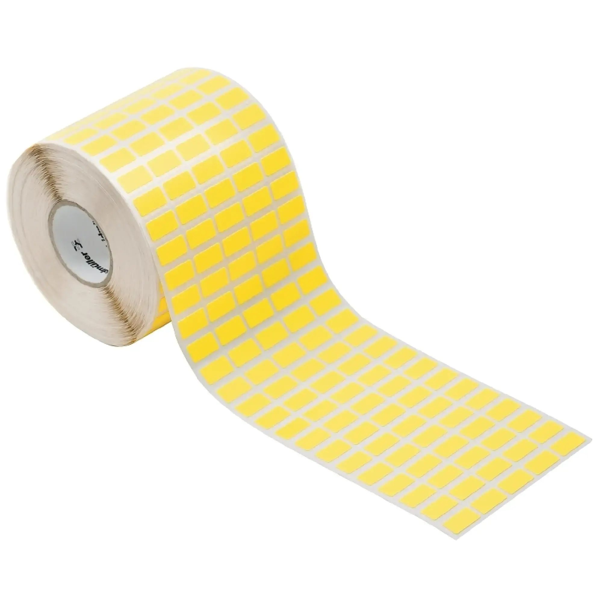 Weidmüller 1059810000 Device marking, Width: 17 mm, Cotton fabric, yellow, Operating temperature range: -29...80 °C (img_001)
