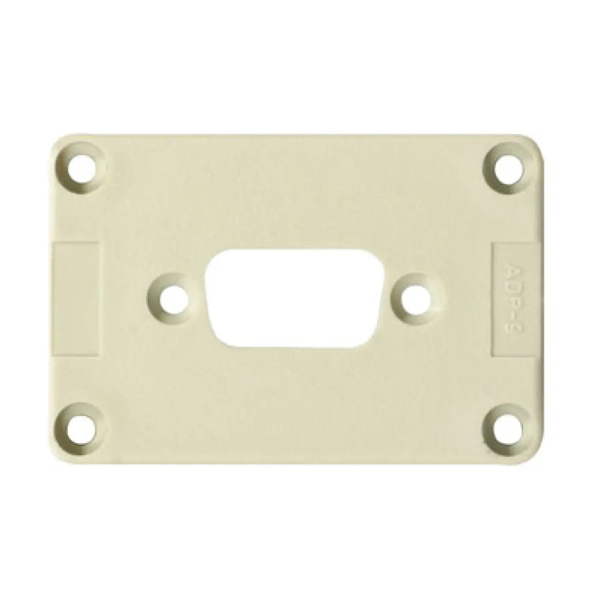 Weidmüller 1665940000 Adapter plate (industrial connector), Plastic, Colour: grey, Size: 3 (img_001)