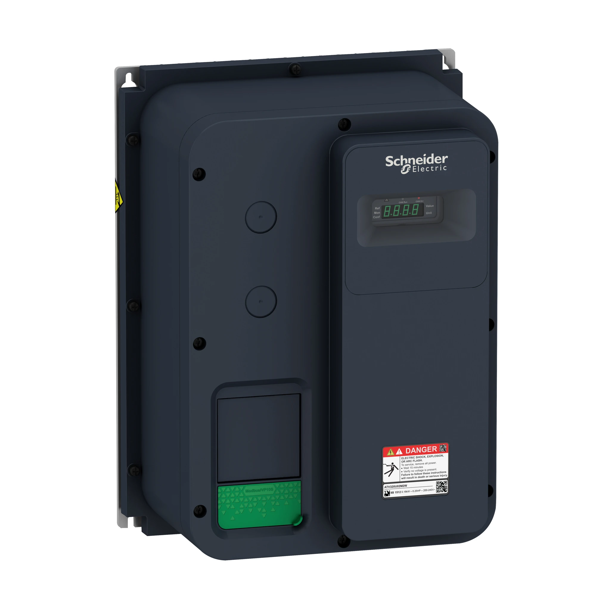 Schneider Electric ATV320U06M2W Frequency Inverter ATV320, 0.55kW, 200V, single-phase, IP66 (img_001)