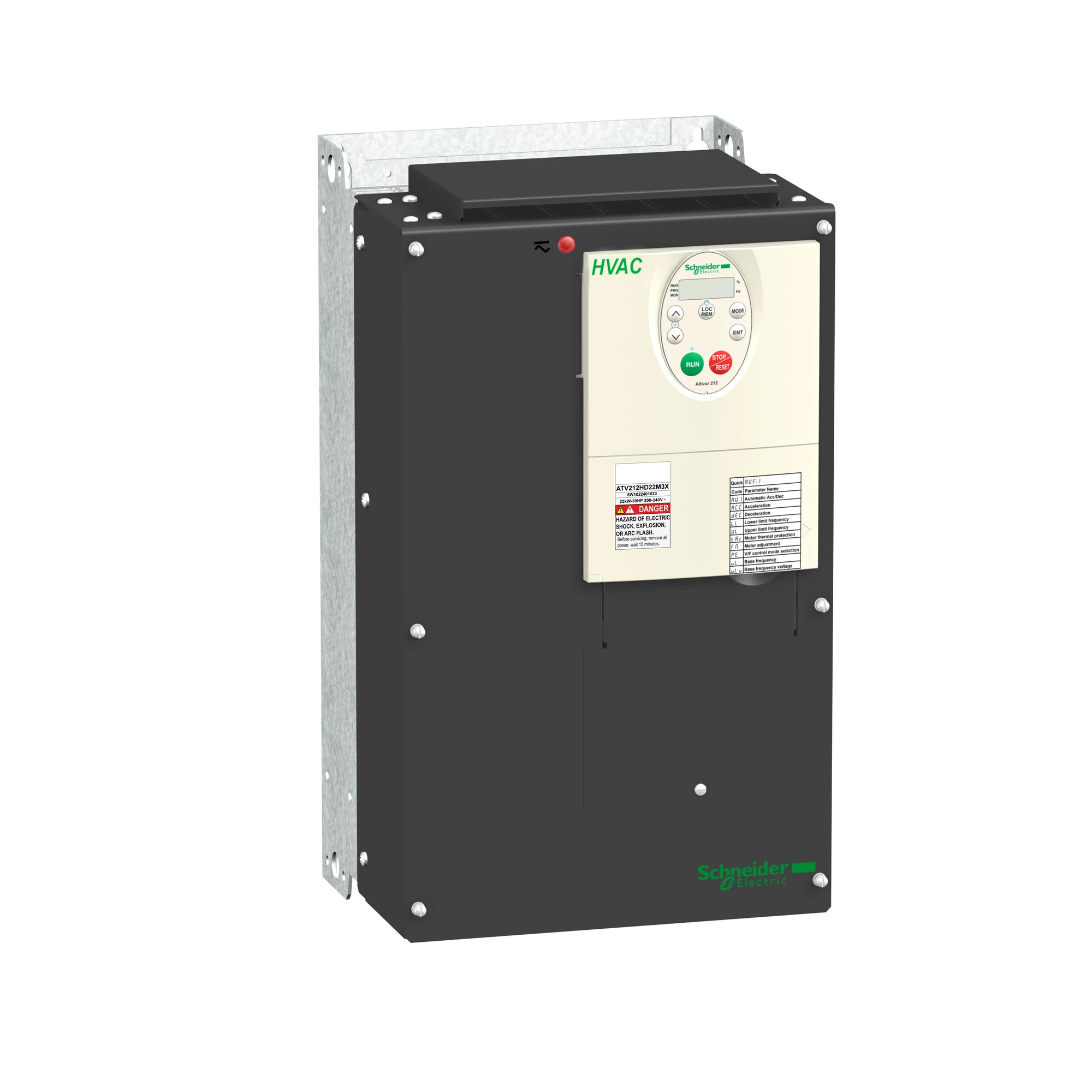 Schneider Electric ATV212HD22N4 Frequency Inverter ATV212, 22kW, 480V, 3-ph., EMC, IP21 (img_001)