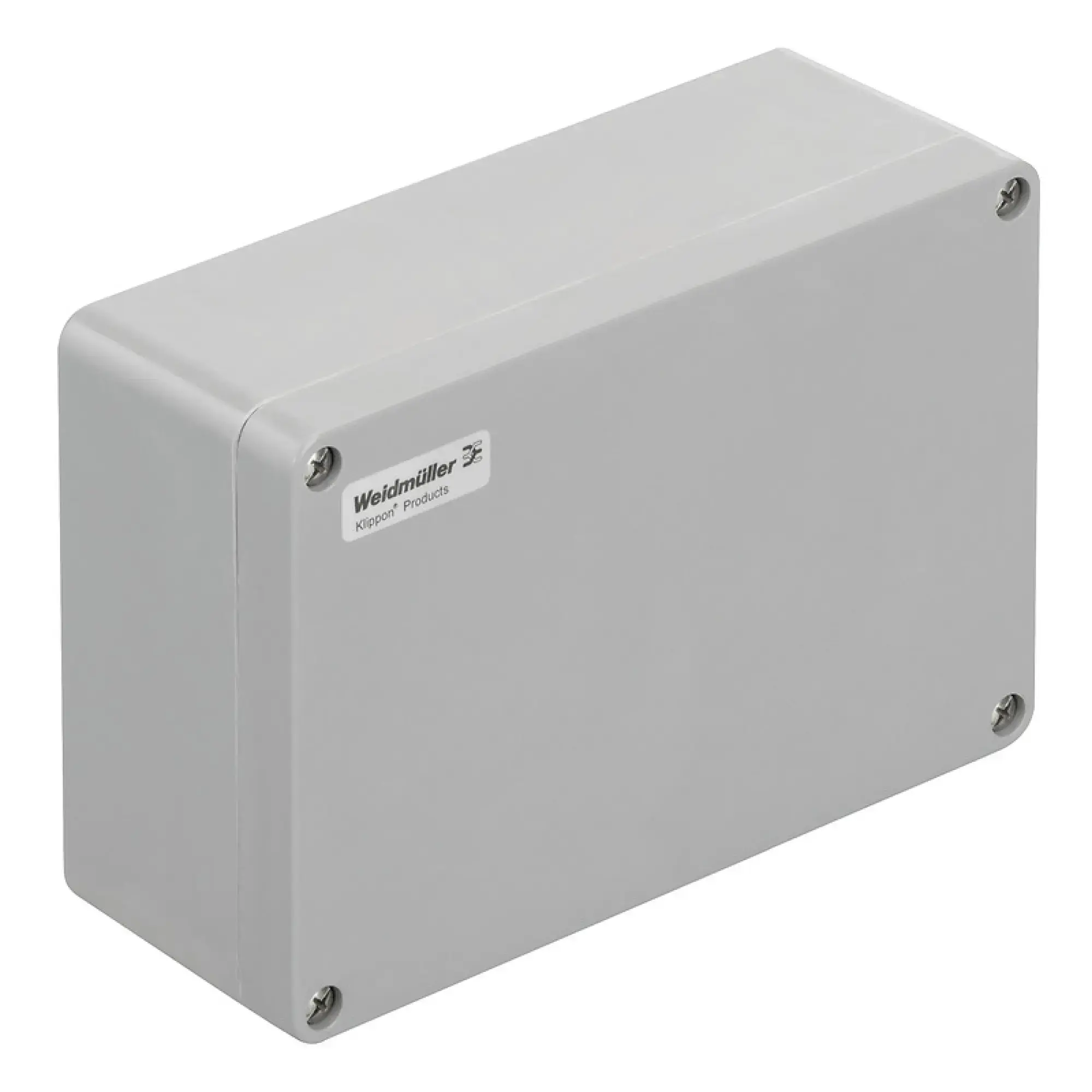 Weidmüller 1305900000 Plastic housing, Klippon POK (polyester empty enclosure), 260 x 160 x 90 mm, Gland plates: , Glass fibre-reinforced polyester, untreated, polished, Si (img_001)