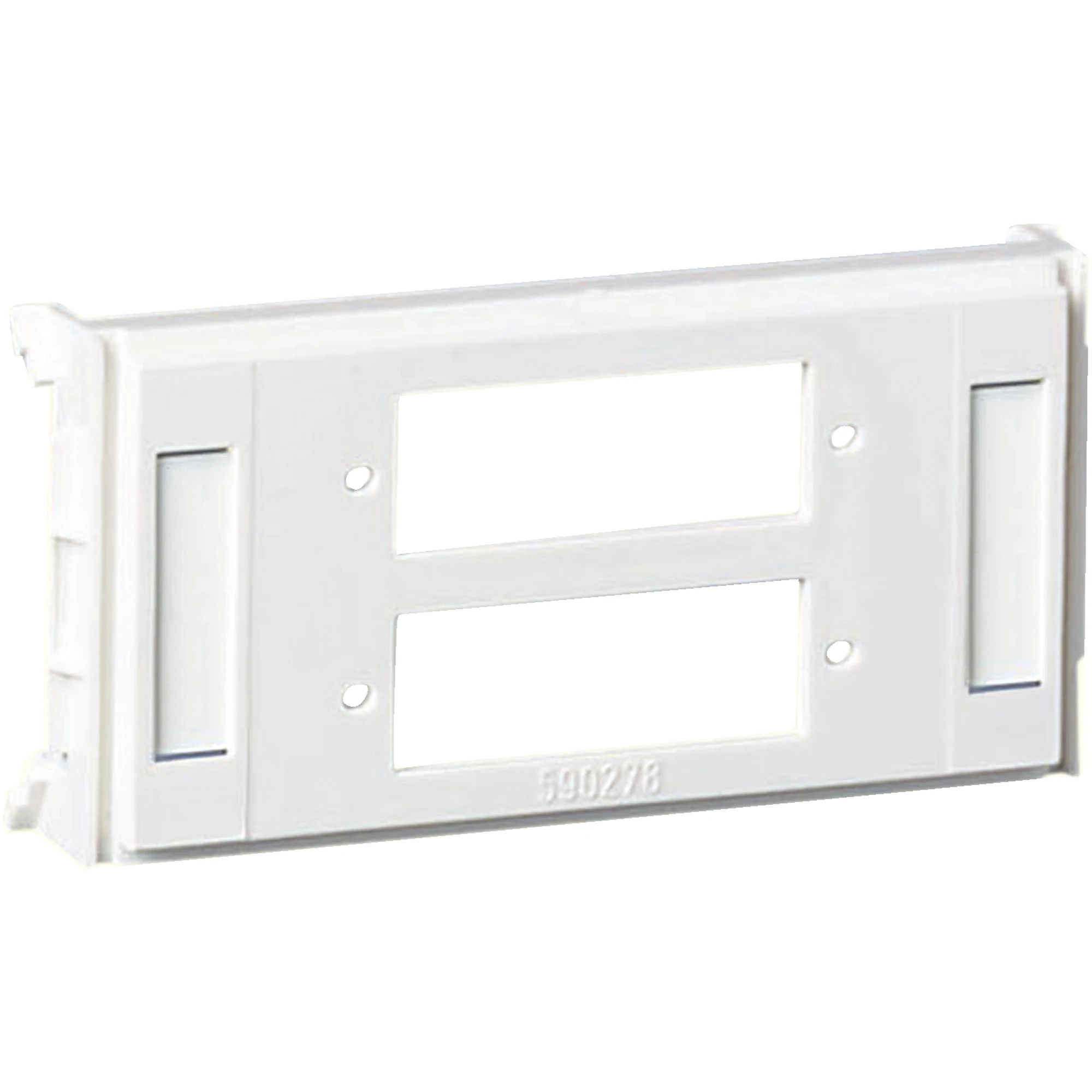 Schneider Electric 5971731 CYB-DF Mounting Plate 2xSC Duplex AMP, Molex, Lucent Tech, Dätwyler white RAL9016 (img_001)