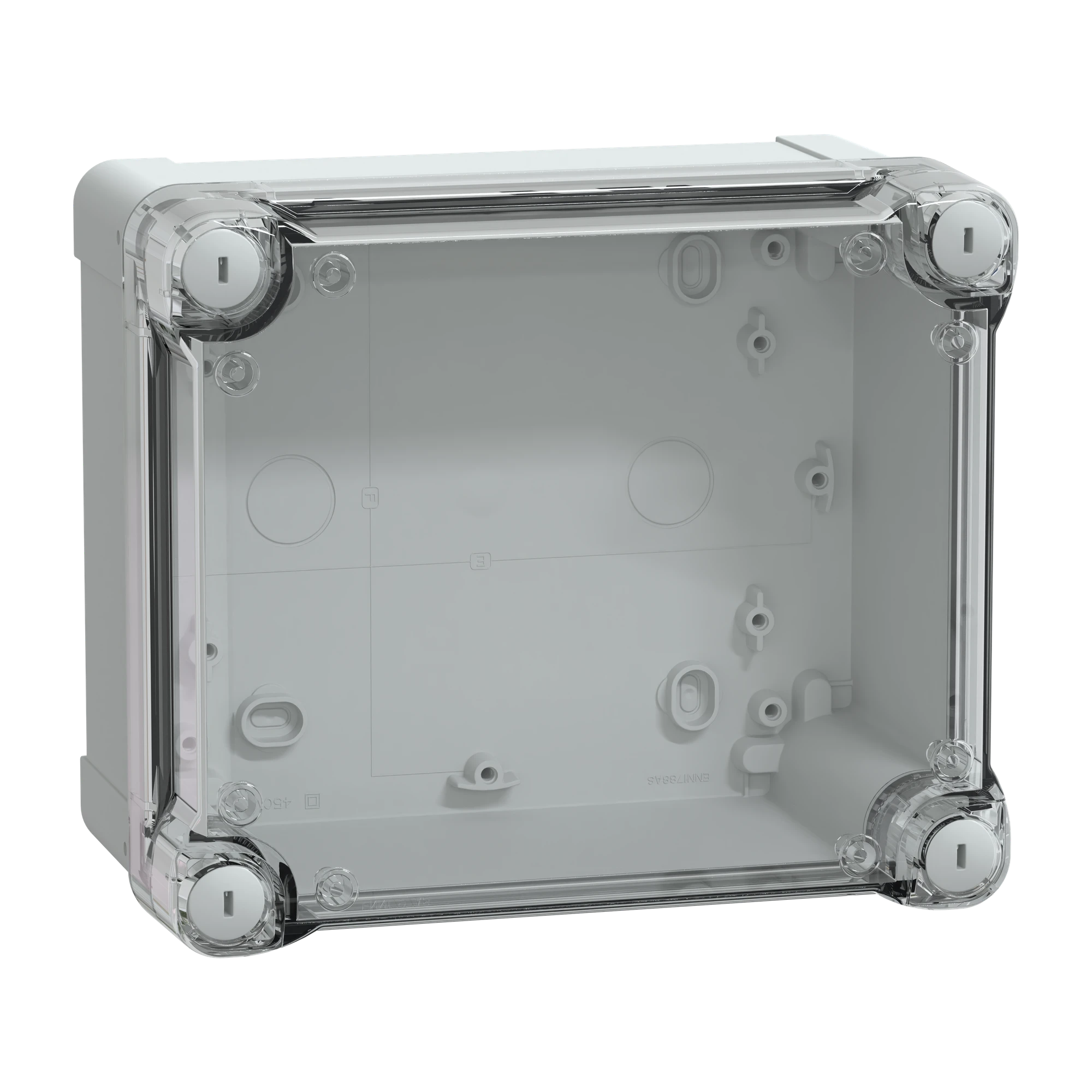 Schneider Electric NSYTBS191610HT Enclosure ABS IP66 IK07 RAL7035 Inn.H175W150D100Out.H193W164D105 trans. Abut.H40 (img_001)