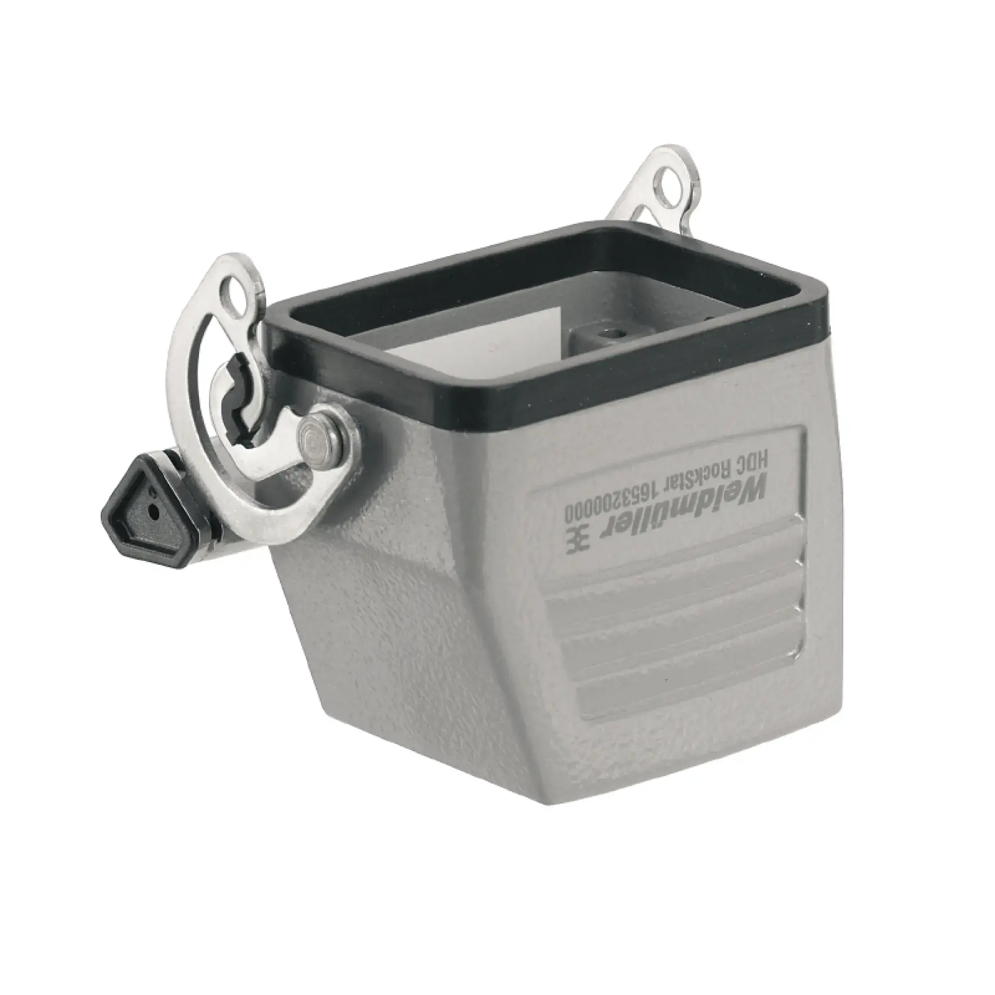 Weidmüller 1021330000 Housing (industry plug-in connectors), Coupling housing, End-locking clamp, lower side, Size: 3, IP65 (in plugged condition) (img_001)