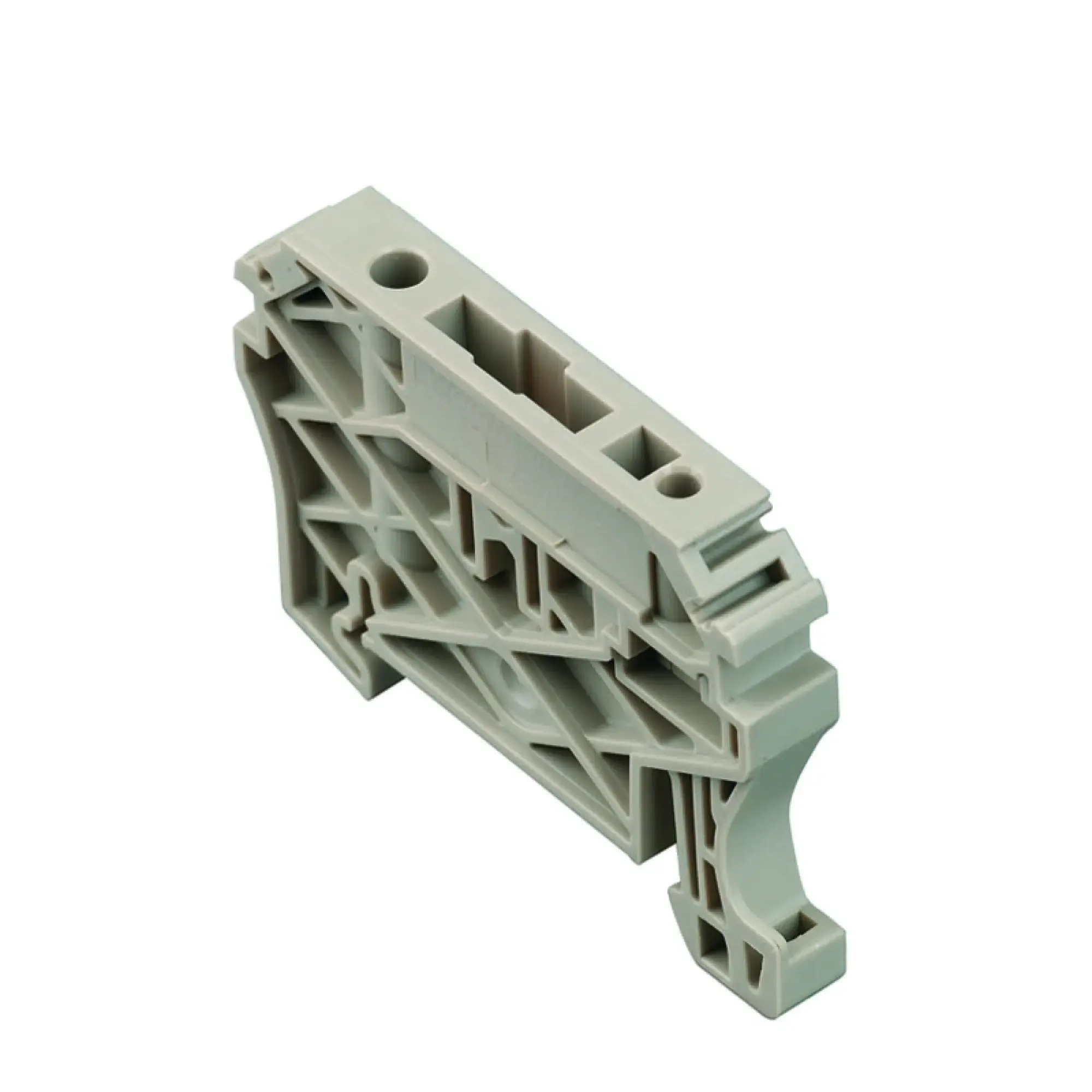 Weidmüller 8630740000 End bracket, dark beige, TS 35, V-2, Wemid, Width: 8 mm, 100 °C (img_001)
