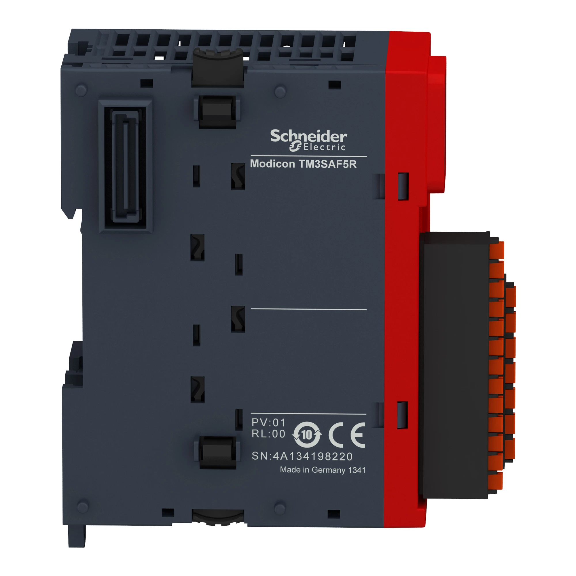 Schneider Electric TM3SAF5RG Safety module, Modicon TM3, PLe / Cat4 / SIL3, 1 function, 24 VDC, spring-cage terminals (img_004)