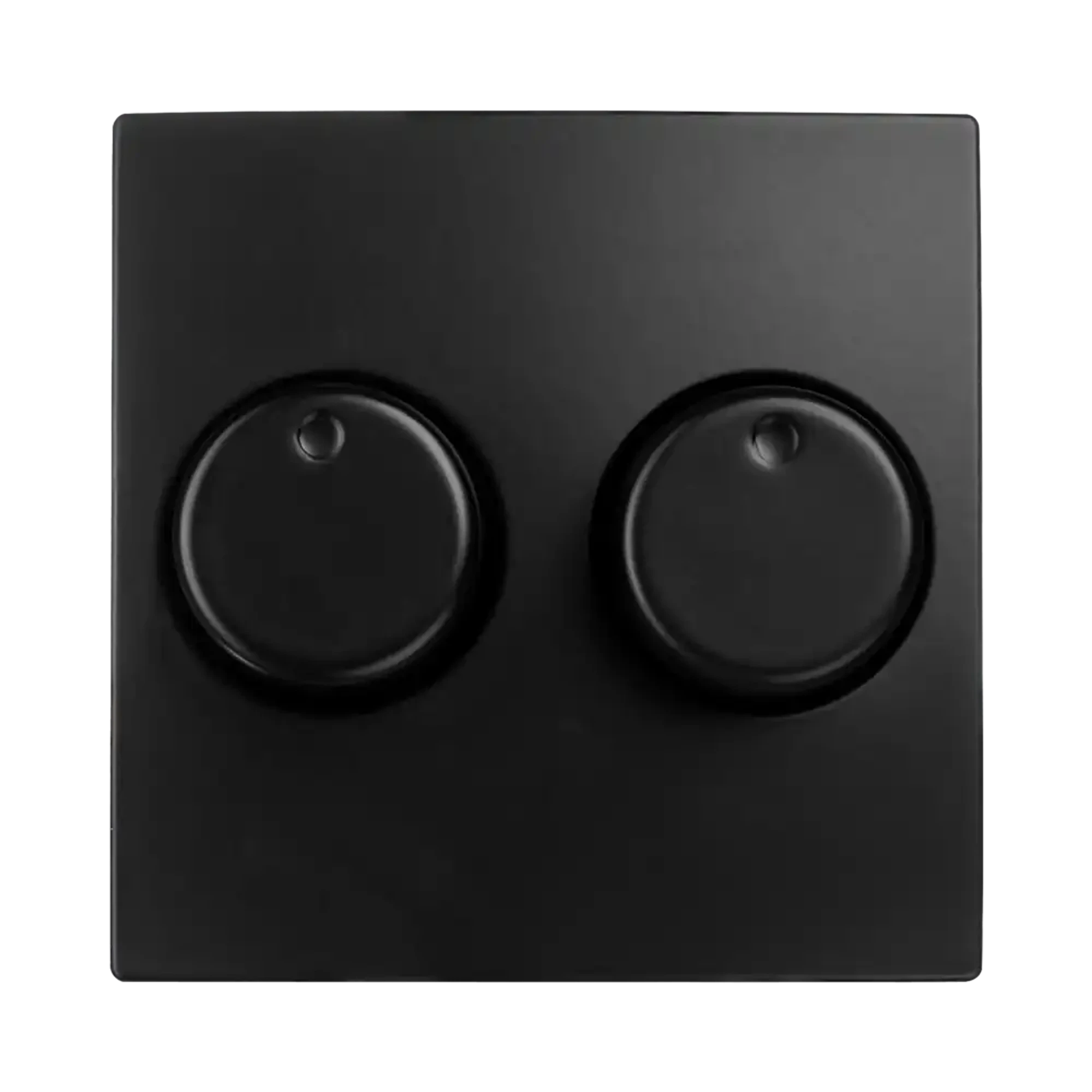 ION INDUSTRIES 20.302.416 Central plate Dimmer button Duo E1 Matt Black (img_001)