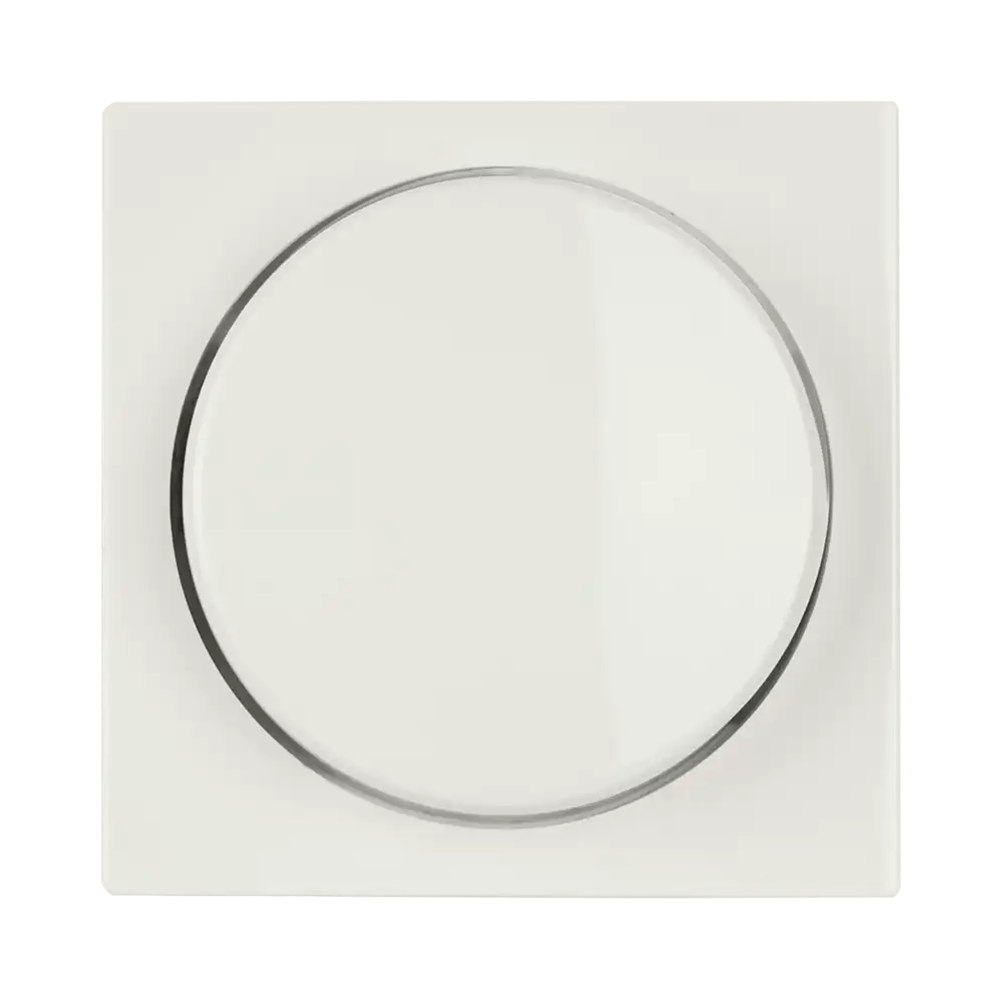 ION INDUSTRIES 20.300.314 Central plate Dimmer button Single V1/J1 Alpine White (img_001)