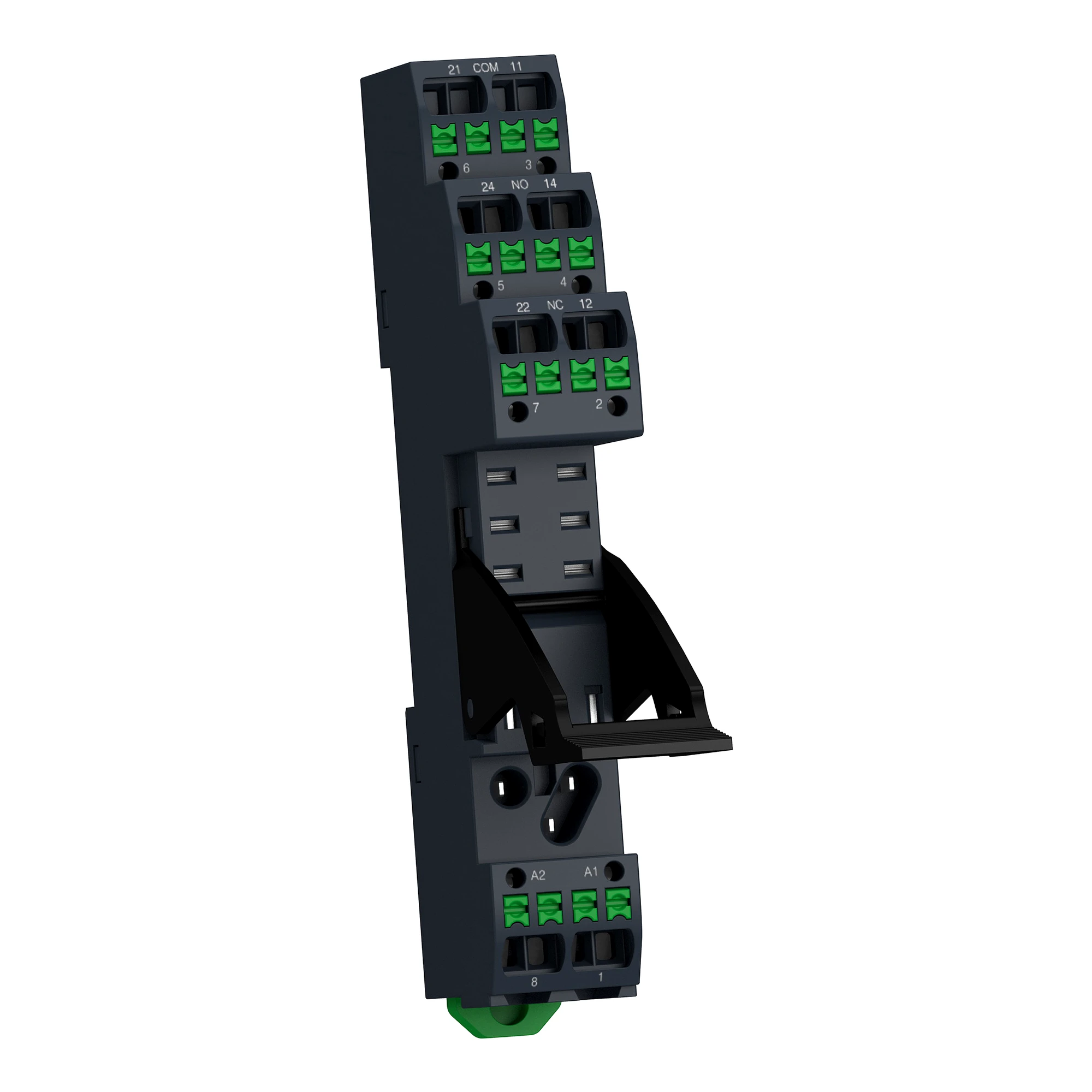 Schneider Electric RGZE08P Push-in base for RXG2 relays, separate contact arrangement, 5A, 250V (img_005)