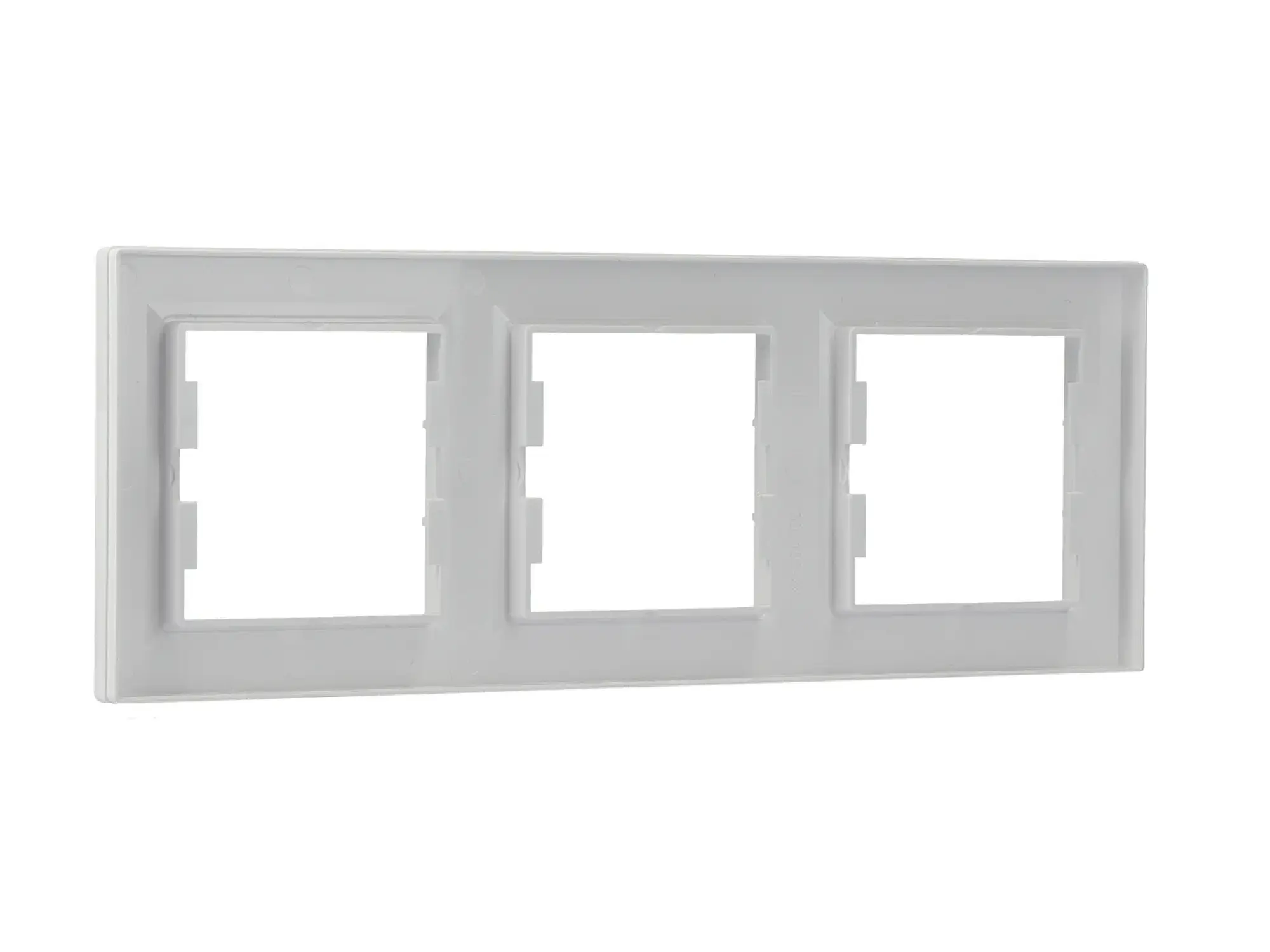 Schneider Electric EPH5800321D 3-Gang Frame Horizontal, white, Asfora (img_009)
