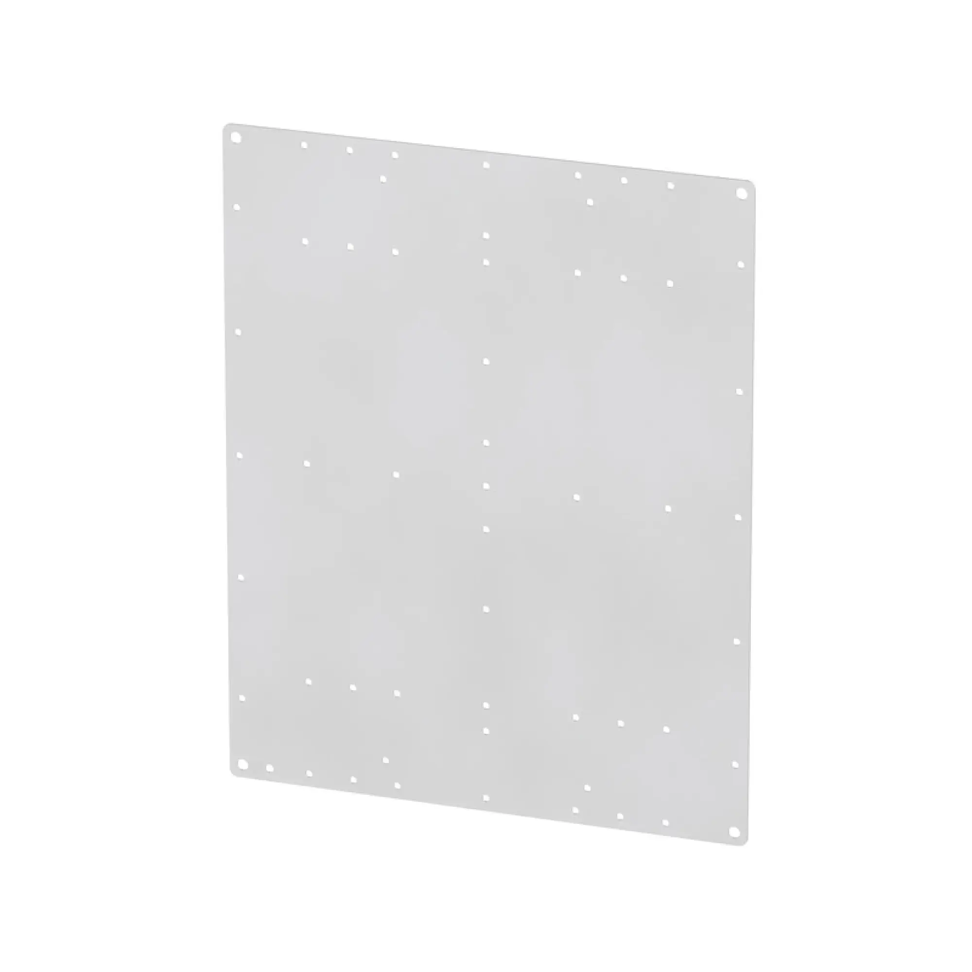 Weidmüller 1257700000 Mounting plate (Housing), Klippon TB (Terminal Box), prepunched, 321 x 403 x 1.5 mm, Stainless steel 1.4301 (304), untreated, silver (img_001)